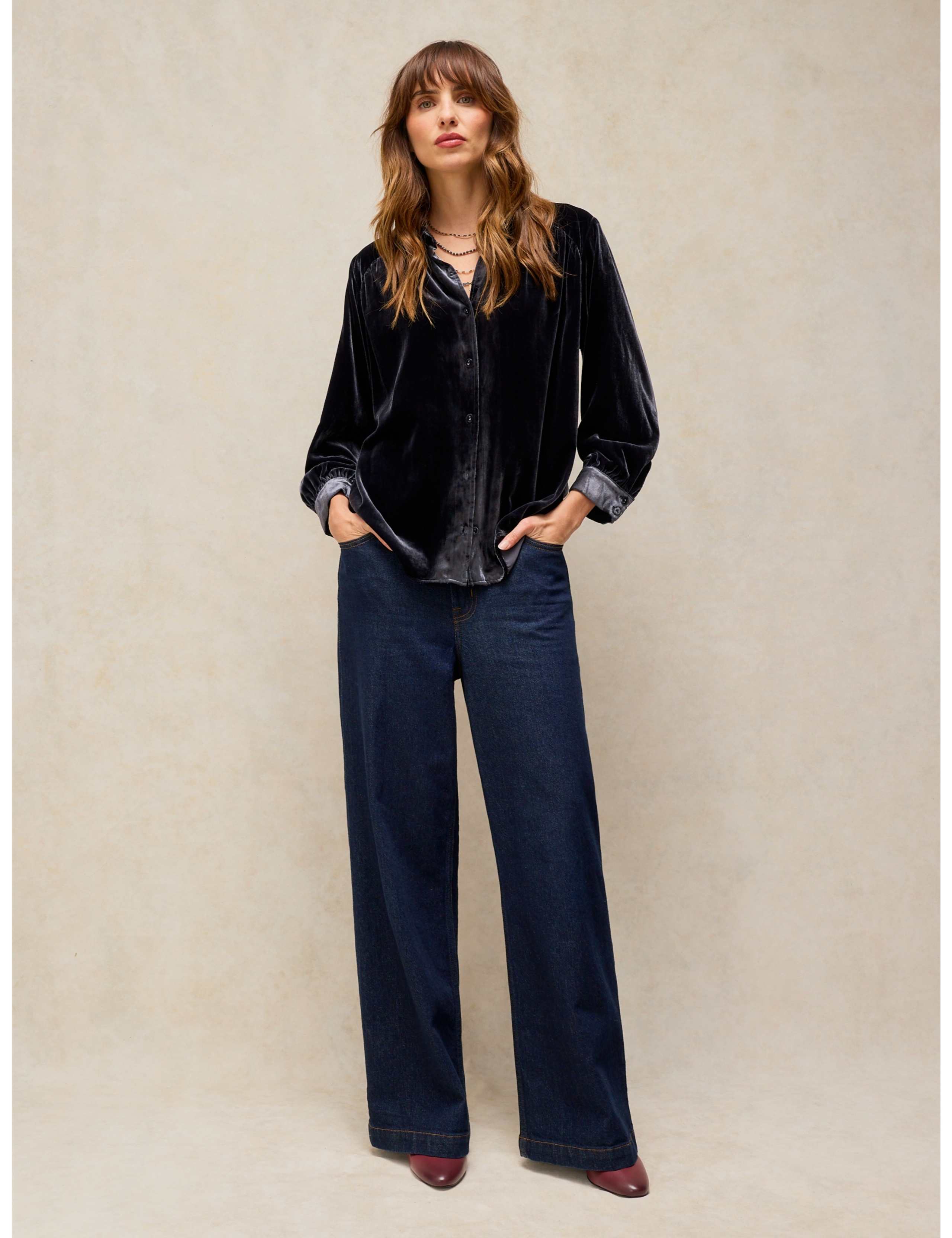 Velvet Collared Shirt 4 of 6