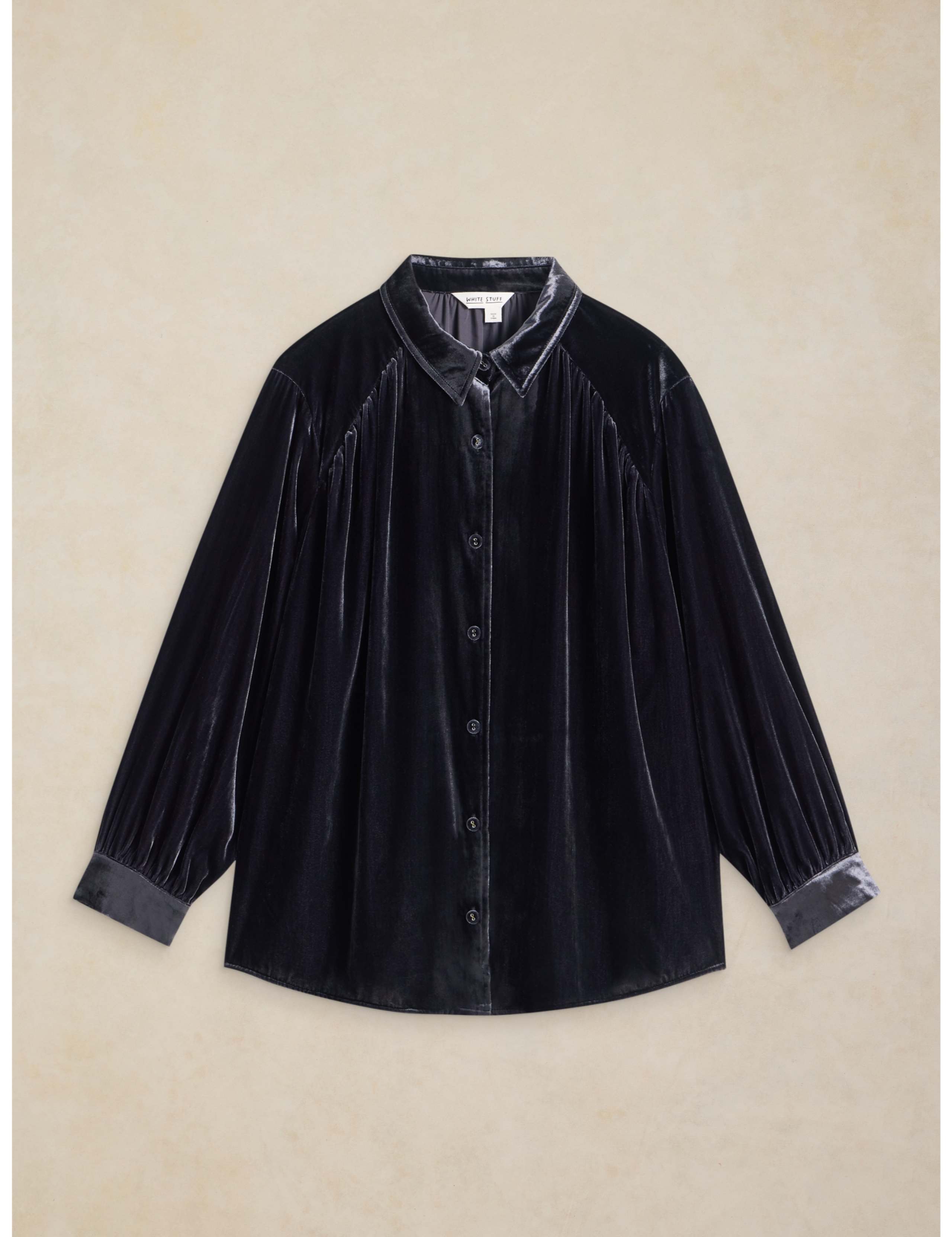 Velvet Collared Shirt 2 of 6