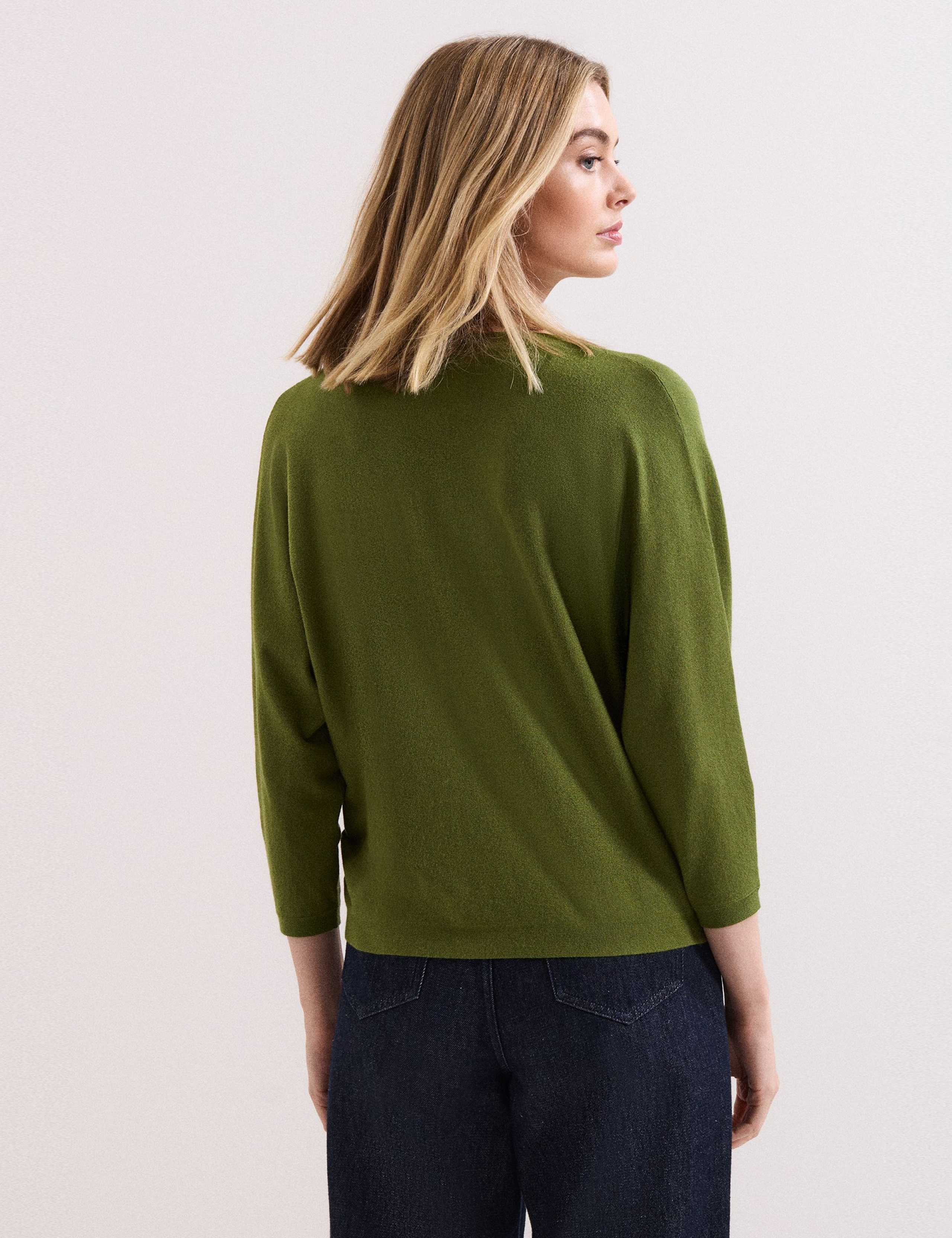 Textured V-Neck Cardigan 4 of 7