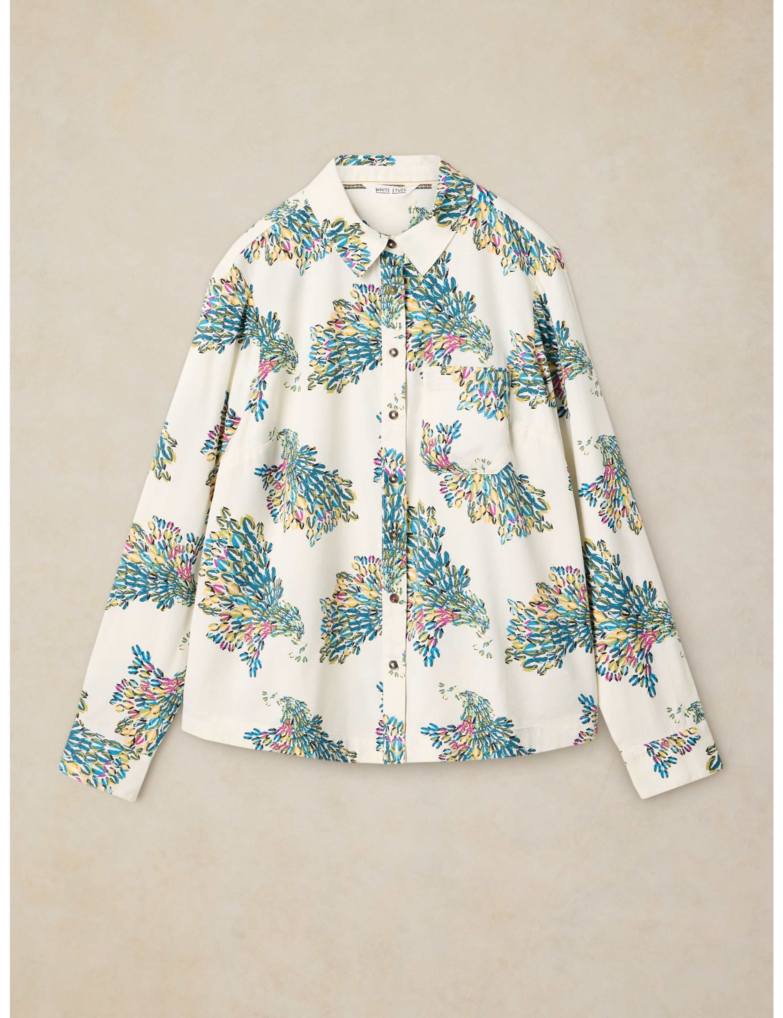 Libby Pure Cotton Printed Collared Shirt 2 of 6