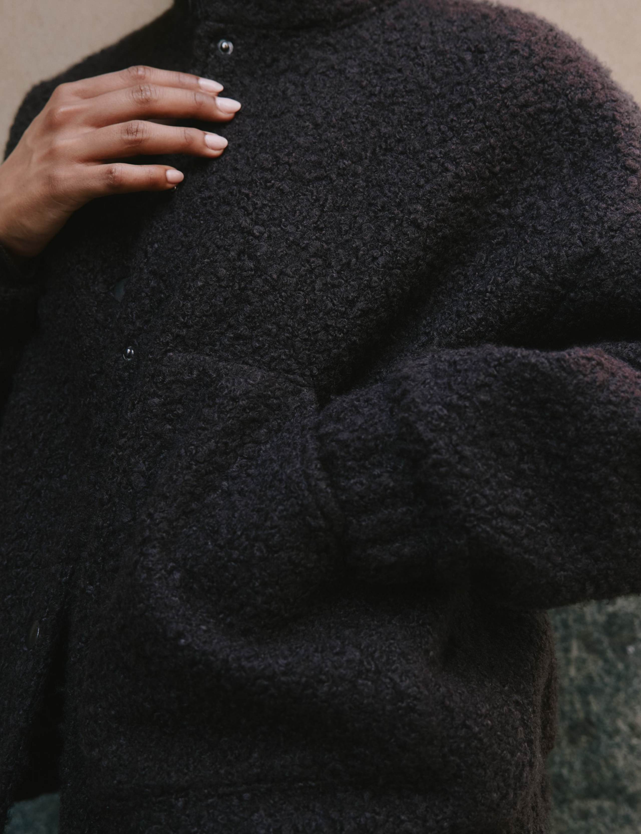 Curly Bomber Jacket 4 of 4