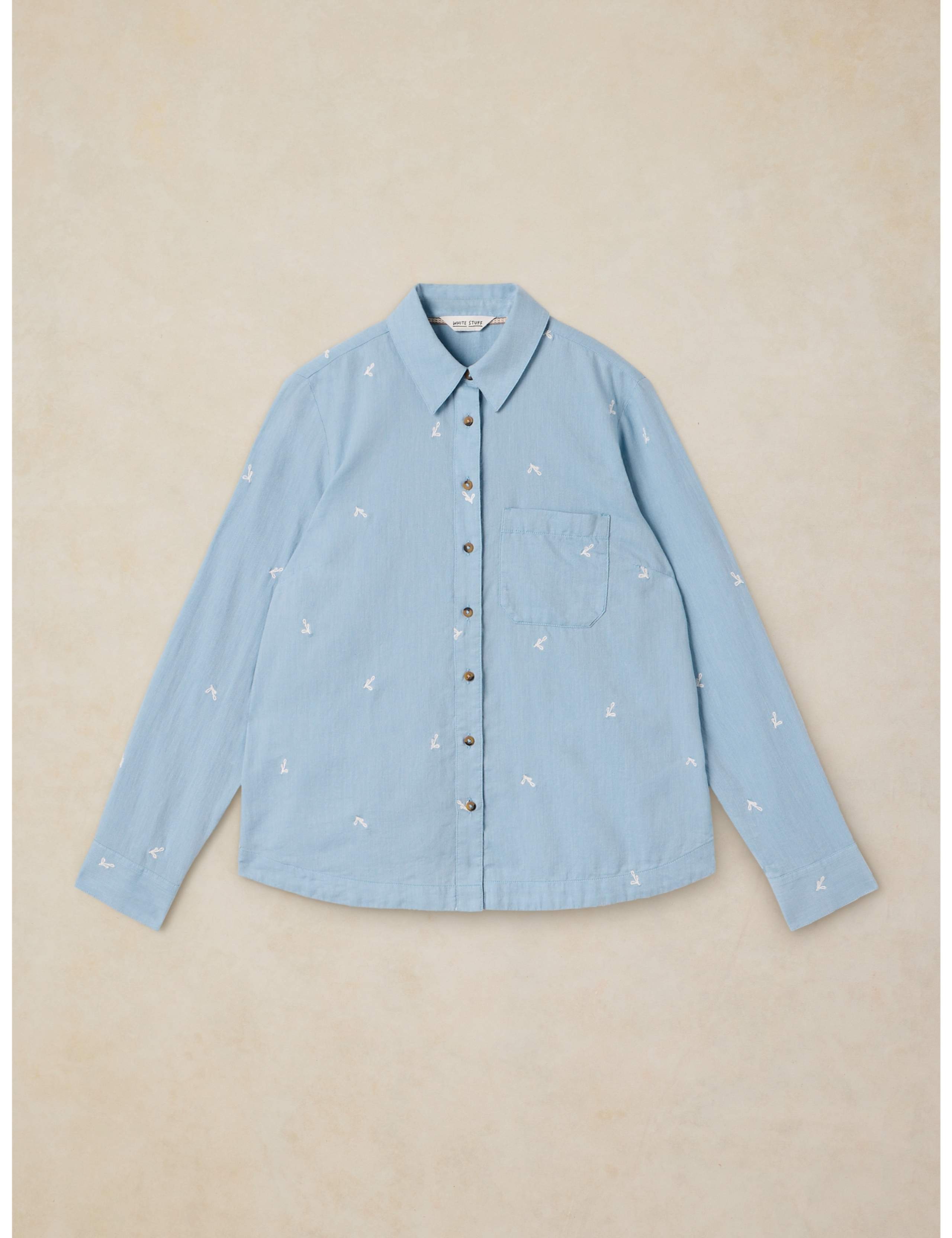 Libby Pure Cotton Collared Shirt 2 of 6