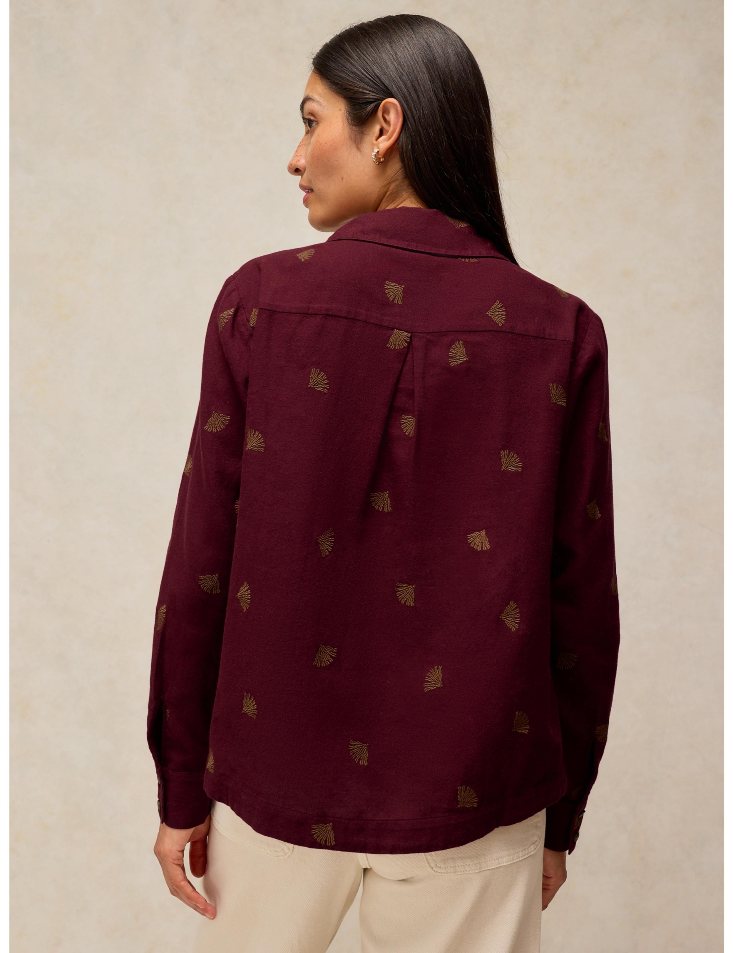 Cotton Rich Printed Collared Shirt 3 of 6