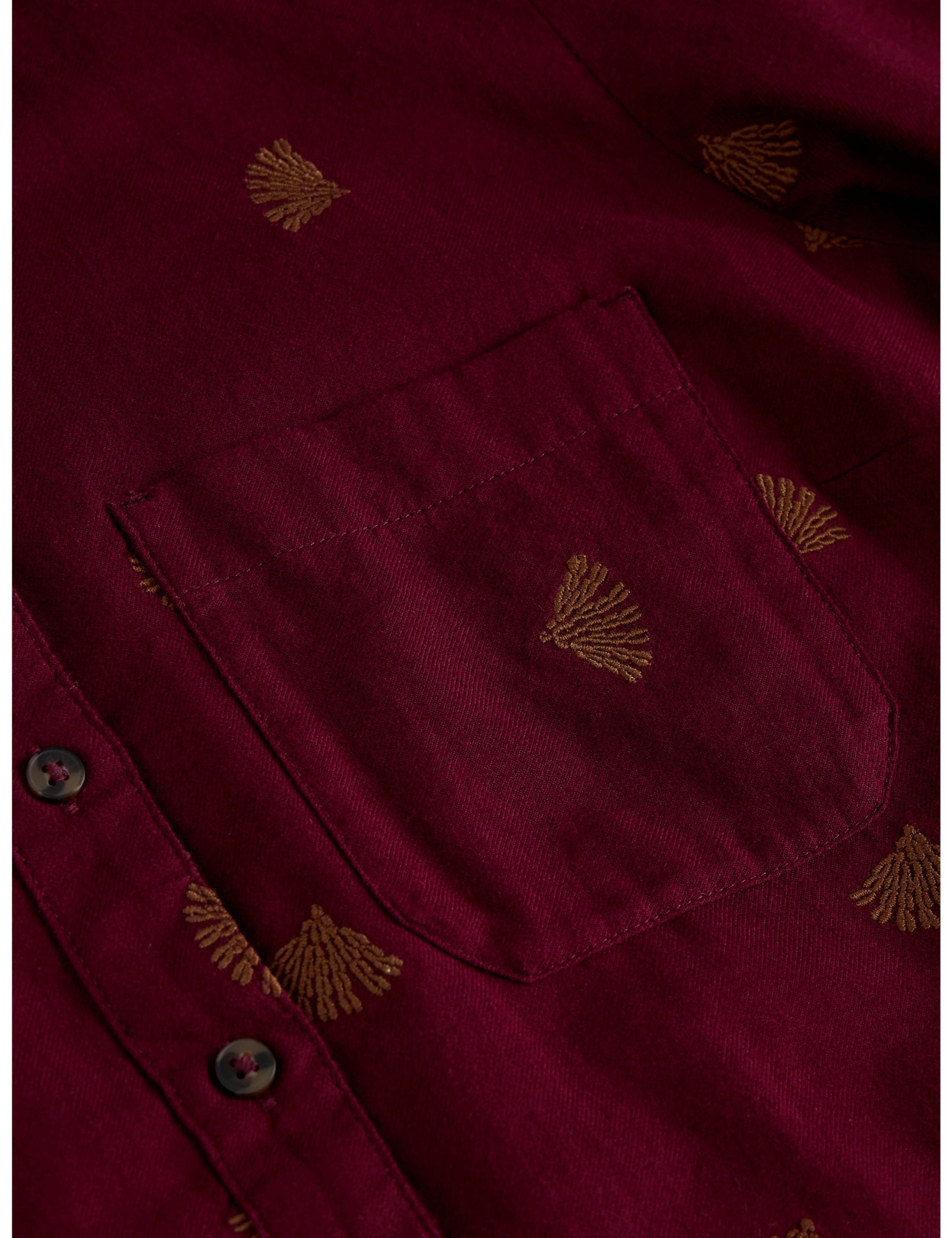 Cotton Rich Printed Collared Shirt 6 of 6