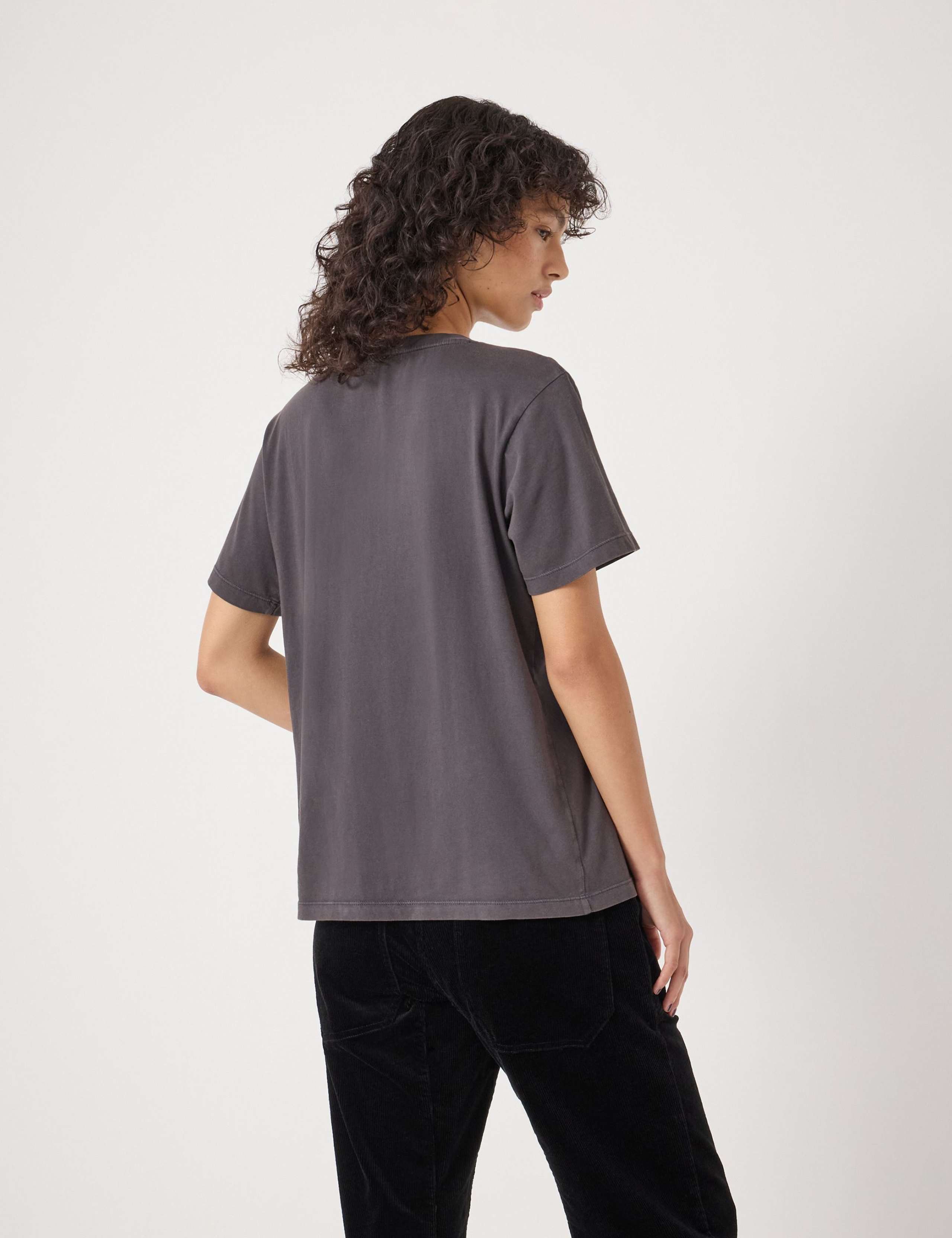 Pure Cotton Foil Animal Print T-Shirt 4 of 5