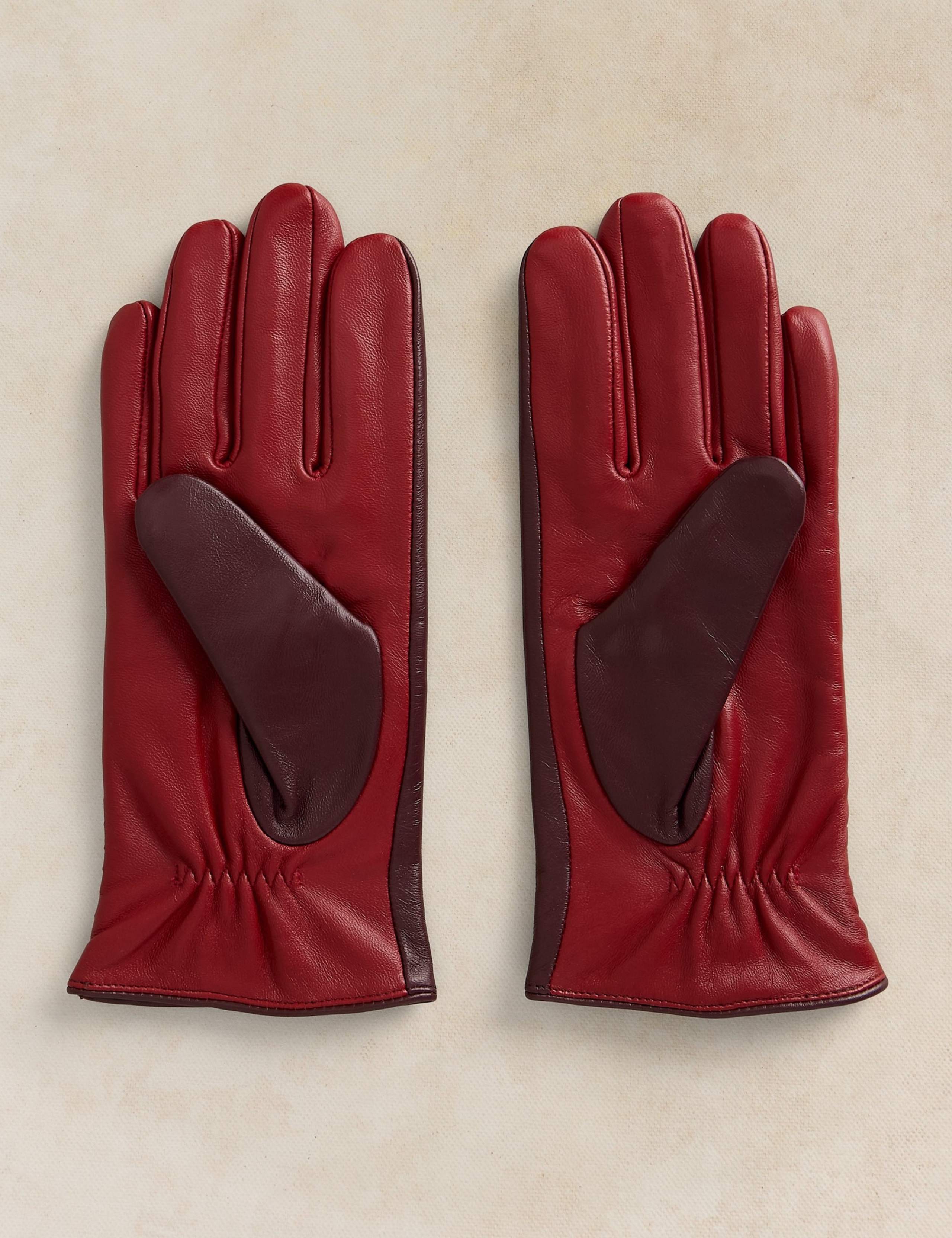 Sasha Leather Gloves 2 of 3
