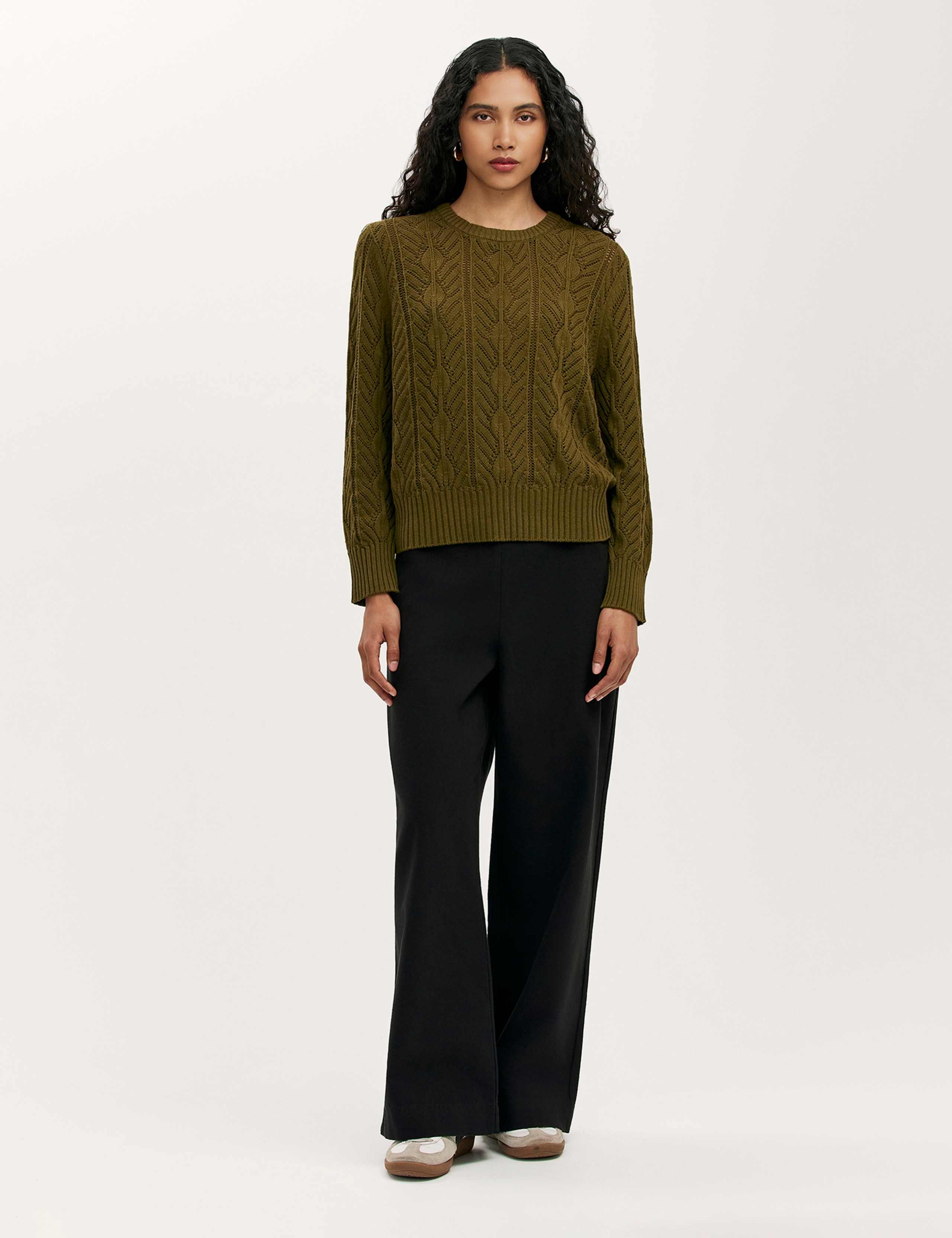 Pure Cotton Round Neck Jumper 3 of 5