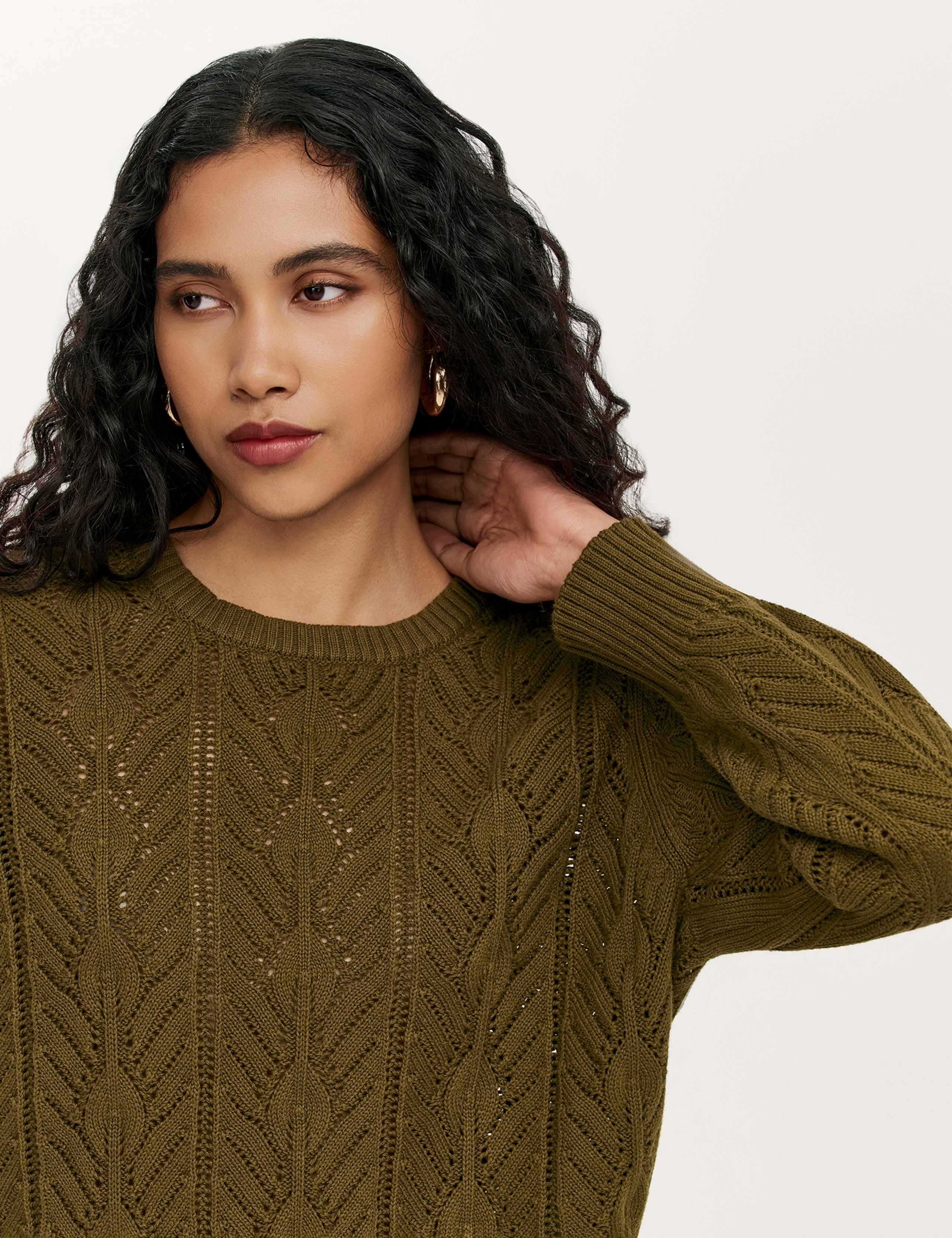 Pure Cotton Round Neck Jumper 5 of 5