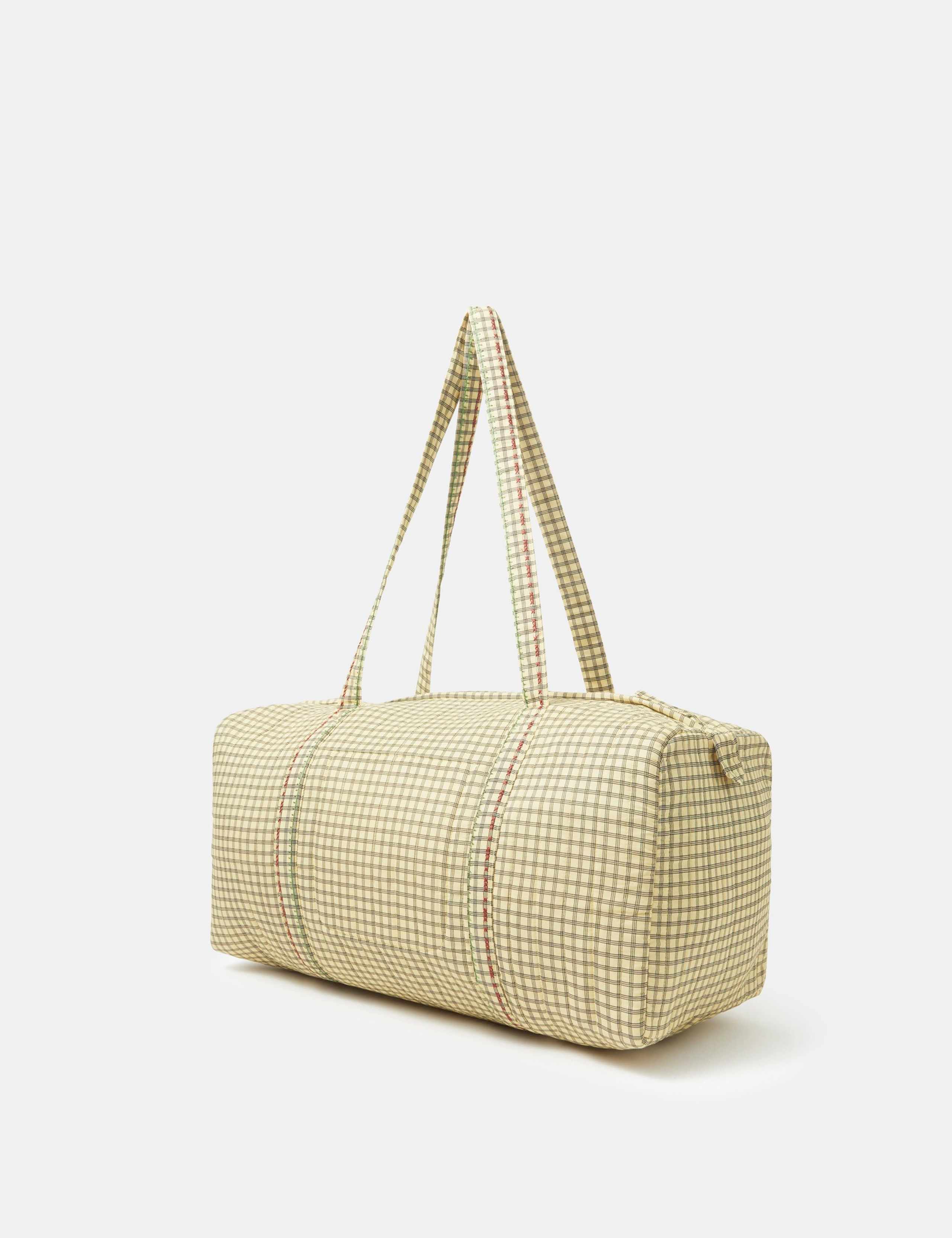 Pure Cotton Embroidered Weekend Bag 3 of 5