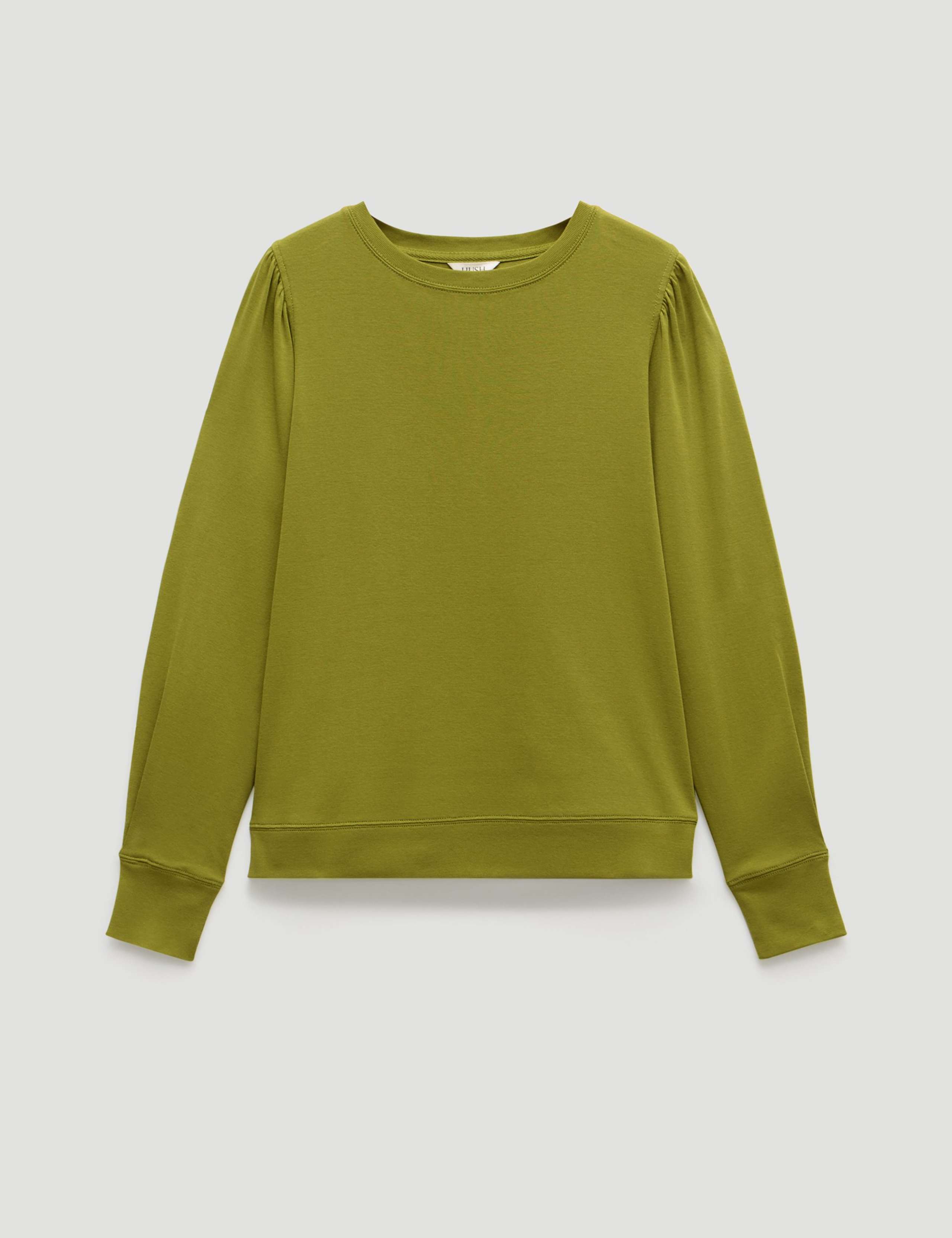 Pure Cotton Jersey Puff Sleeve Top 2 of 6