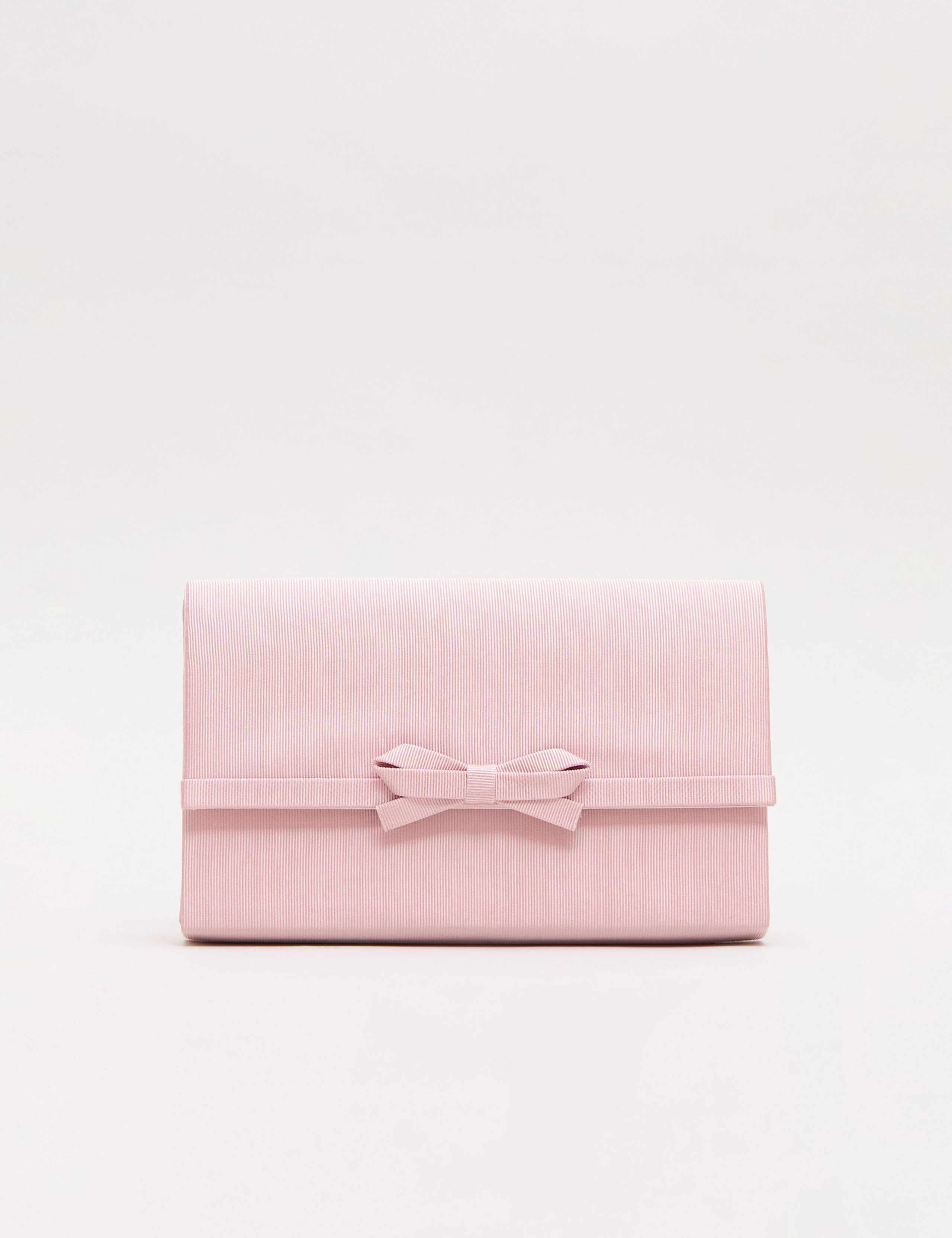 Bow Chain Strap Clutch Bag 1 of 8