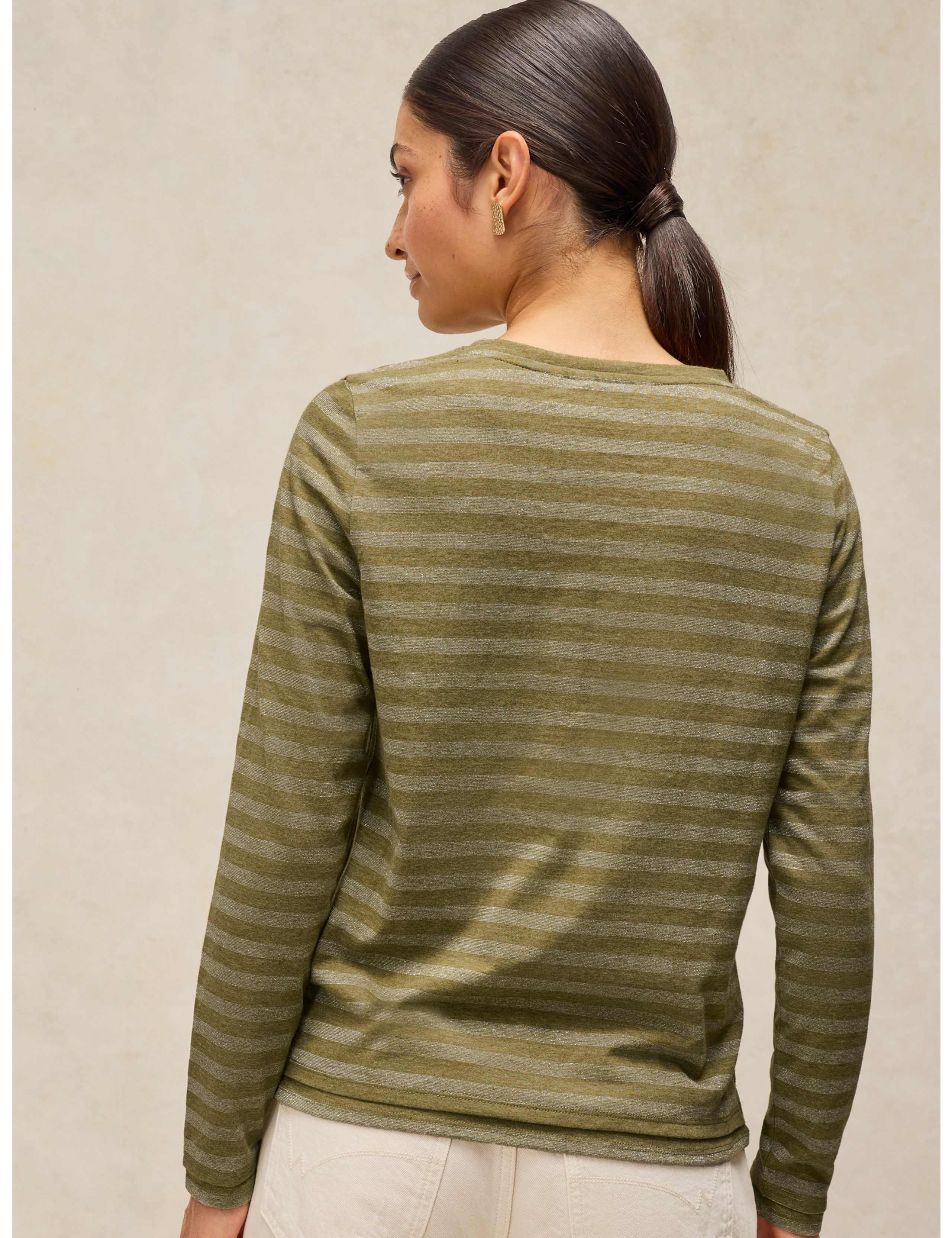 Clara Striped Sparkly T-Shirt 3 of 6
