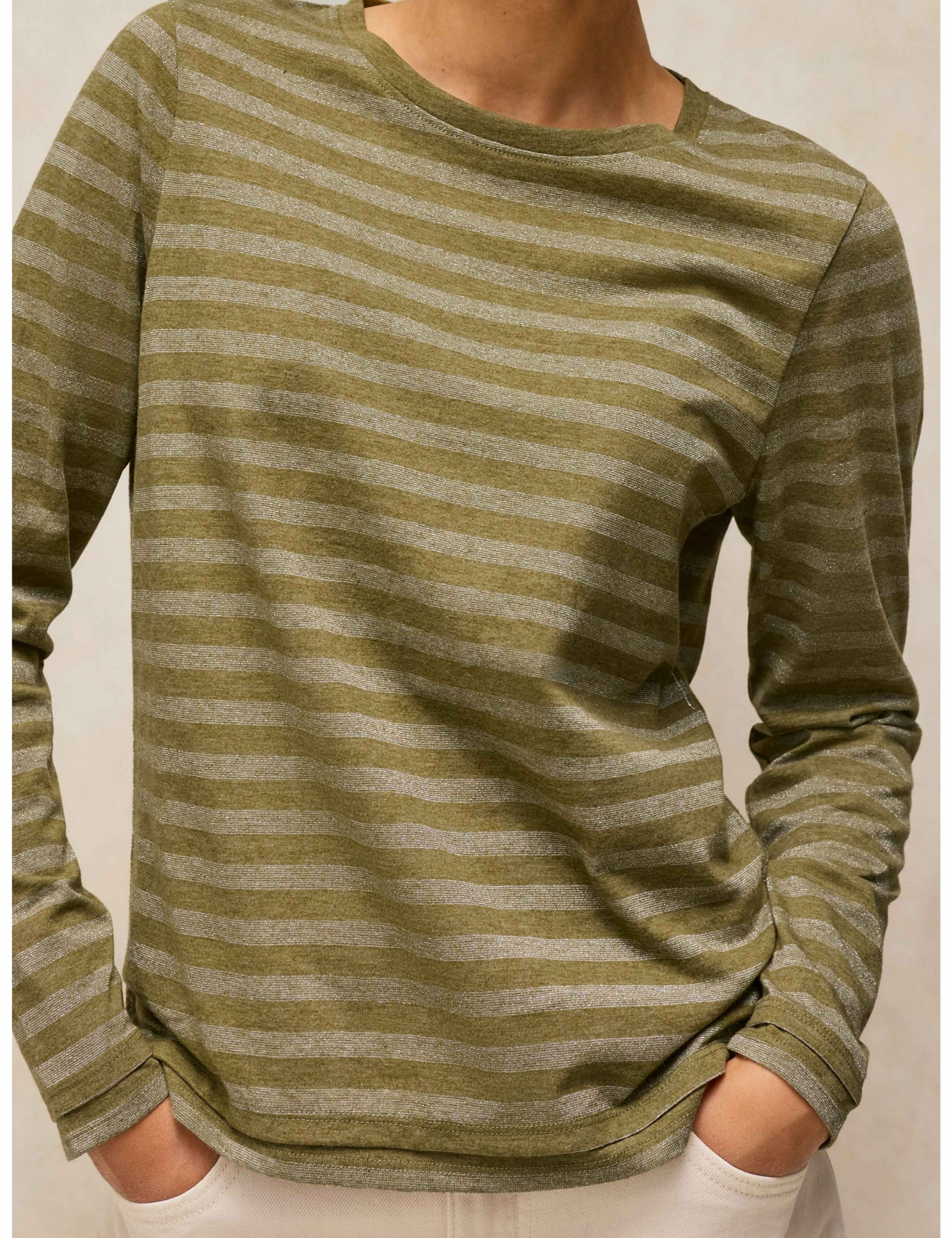 Clara Striped Sparkly T-Shirt 5 of 6