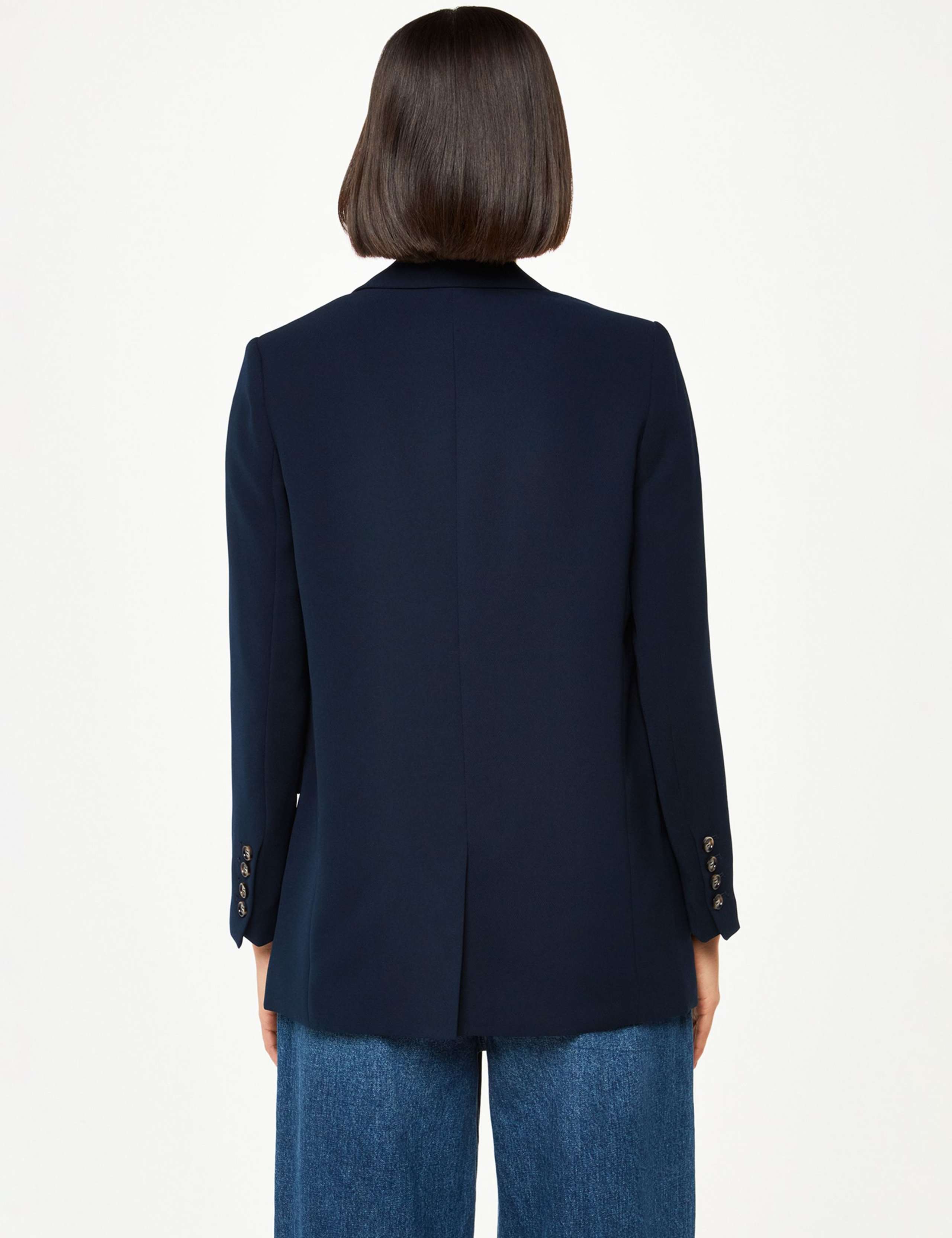 Crepe Relaxed Blazer 3 of 4