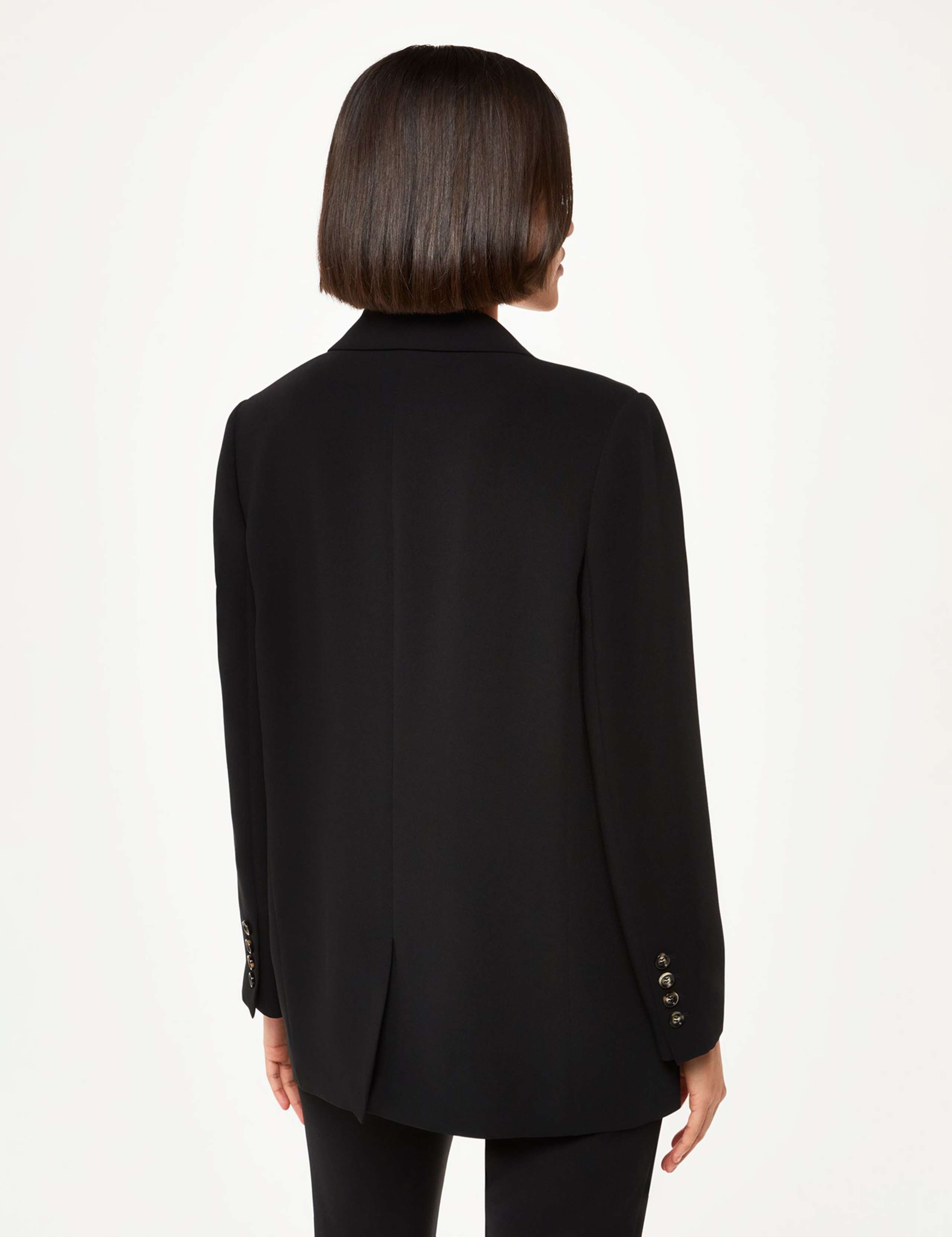 Crepe Relaxed Blazer 4 of 4