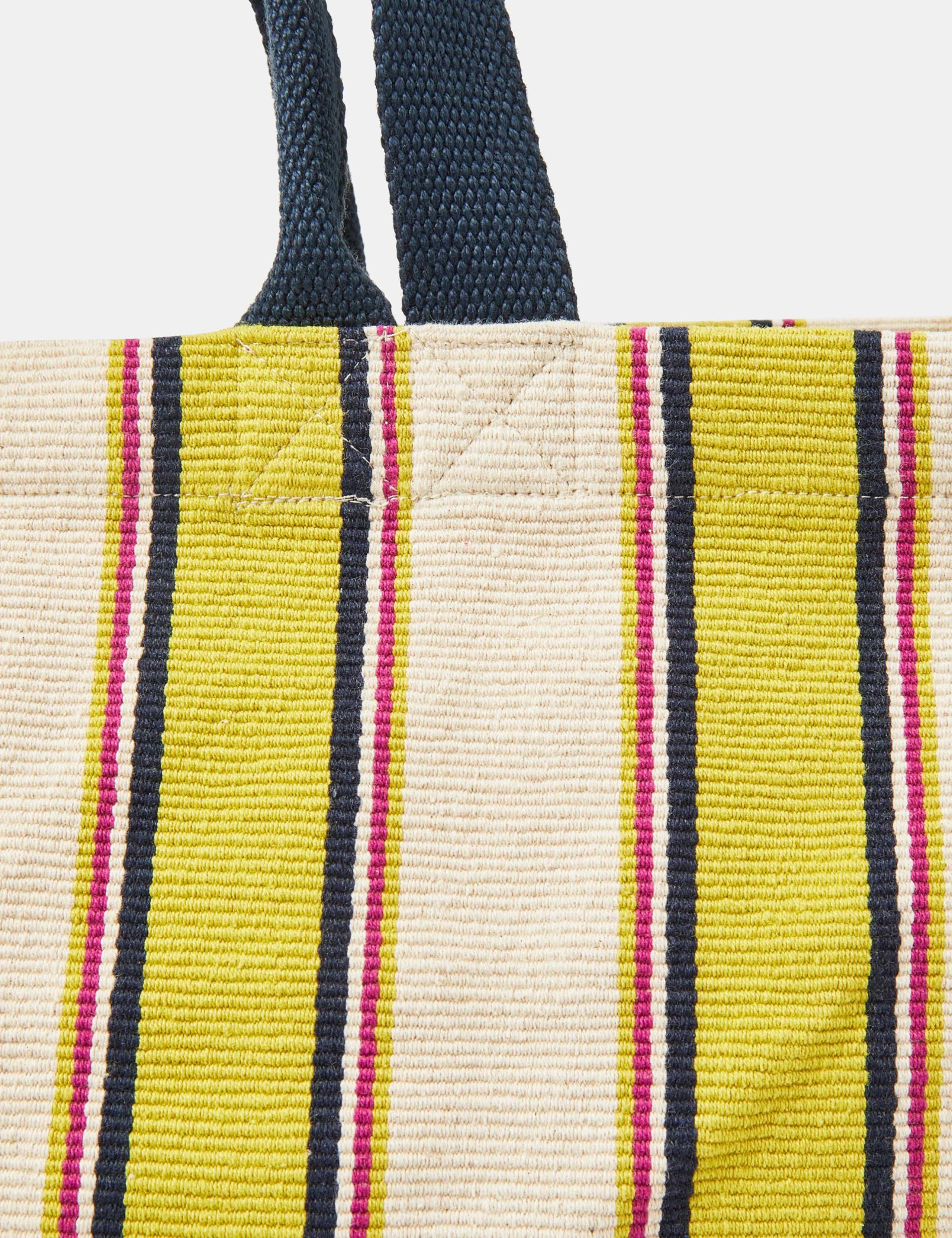 Cotton Rich Striped Tote Bag 4 of 5