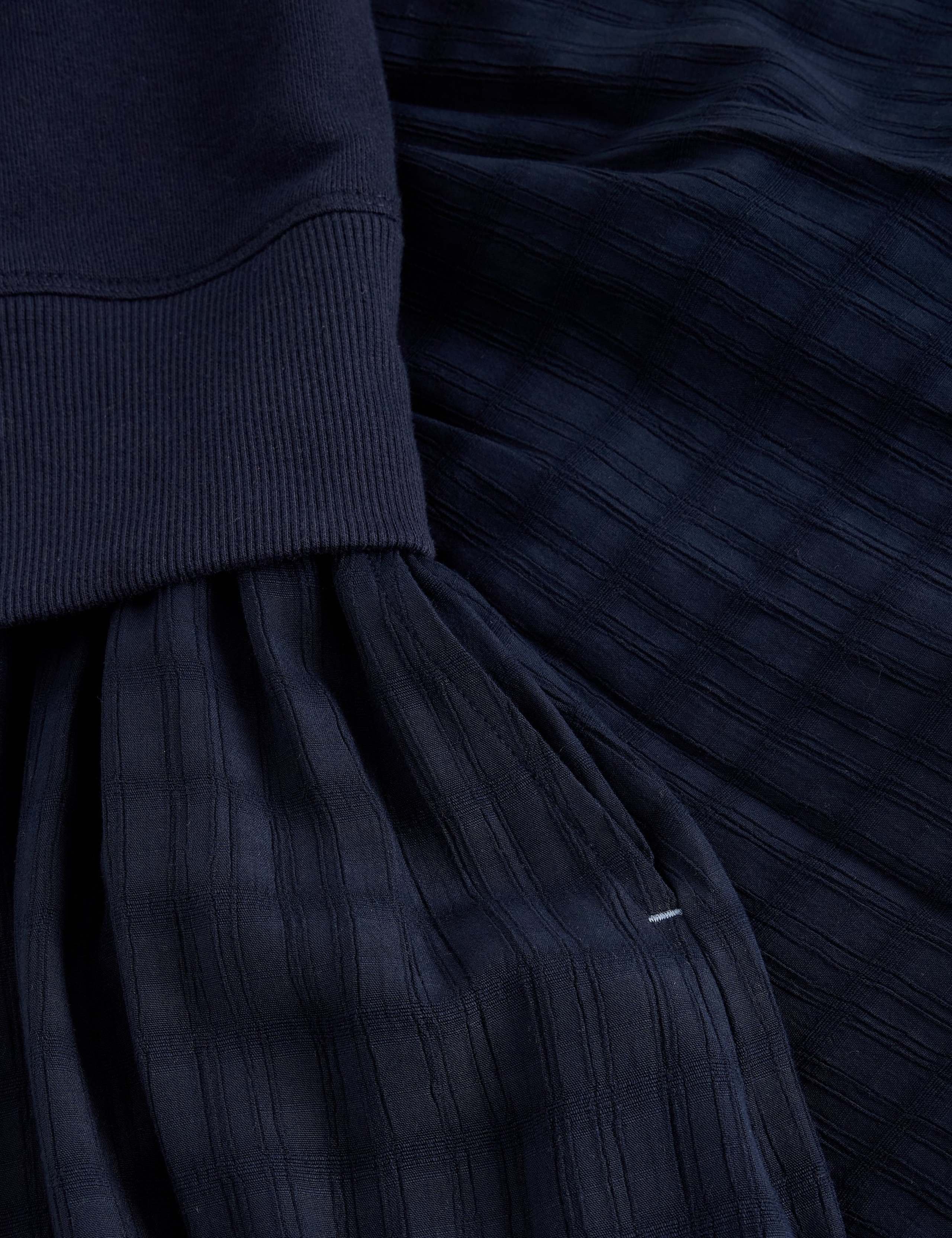 Pure Cotton Midi Sweater Dress 6 of 6