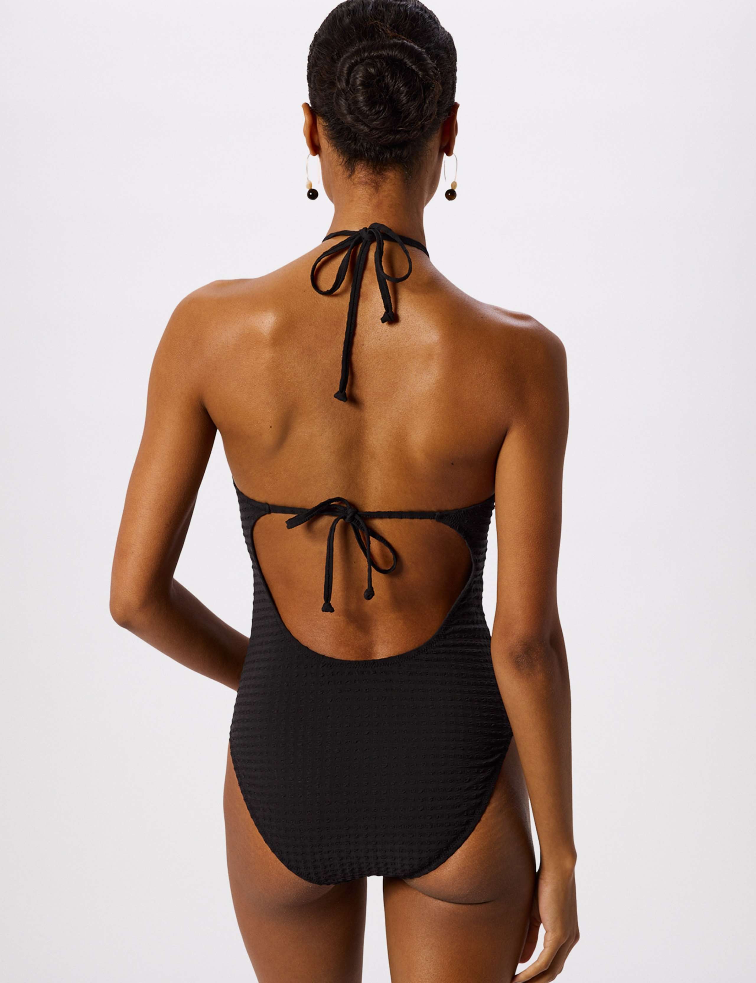 Textured Gingham Swimsuit 5 of 6