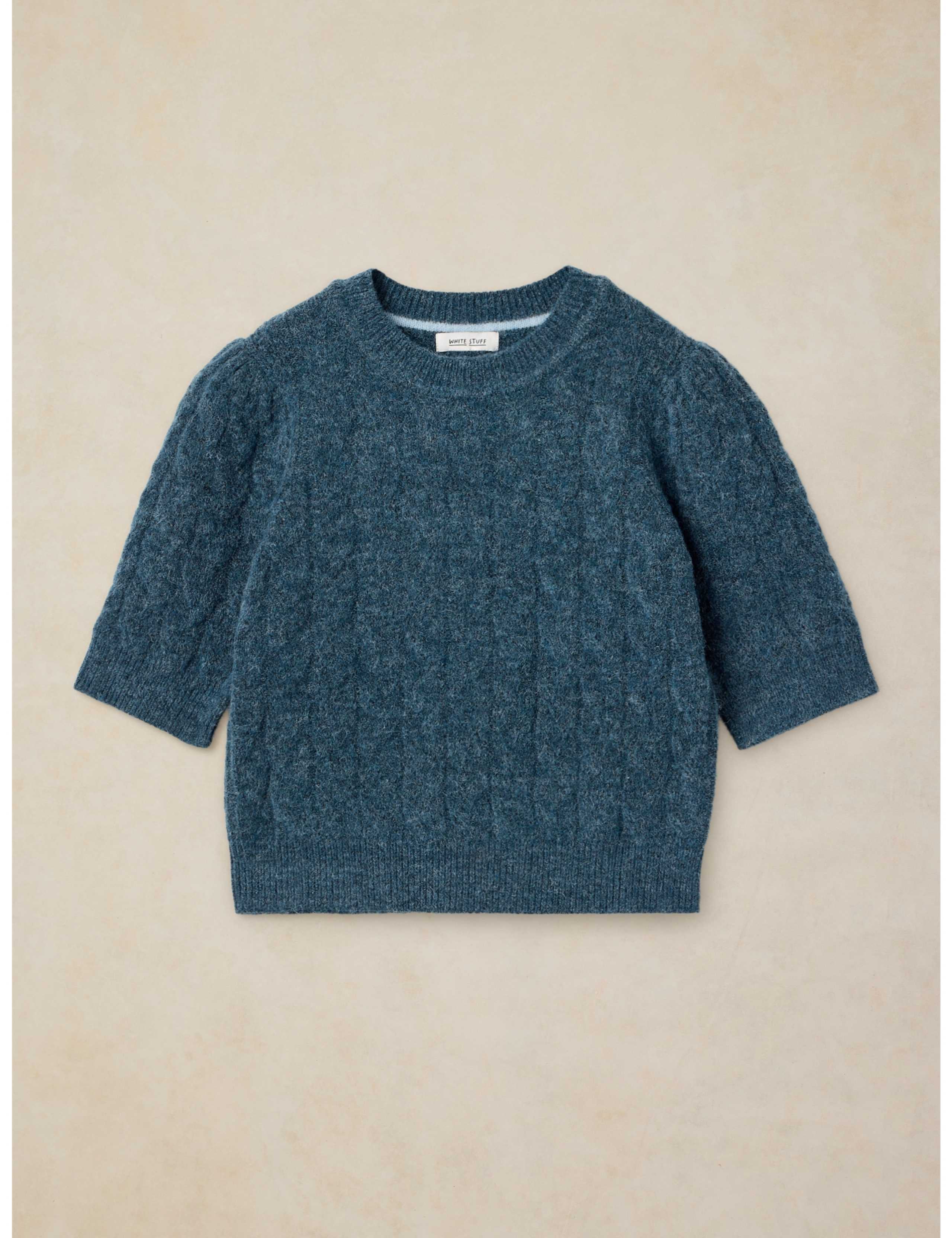 Fluffy Embellished T-Shirt 2 of 6