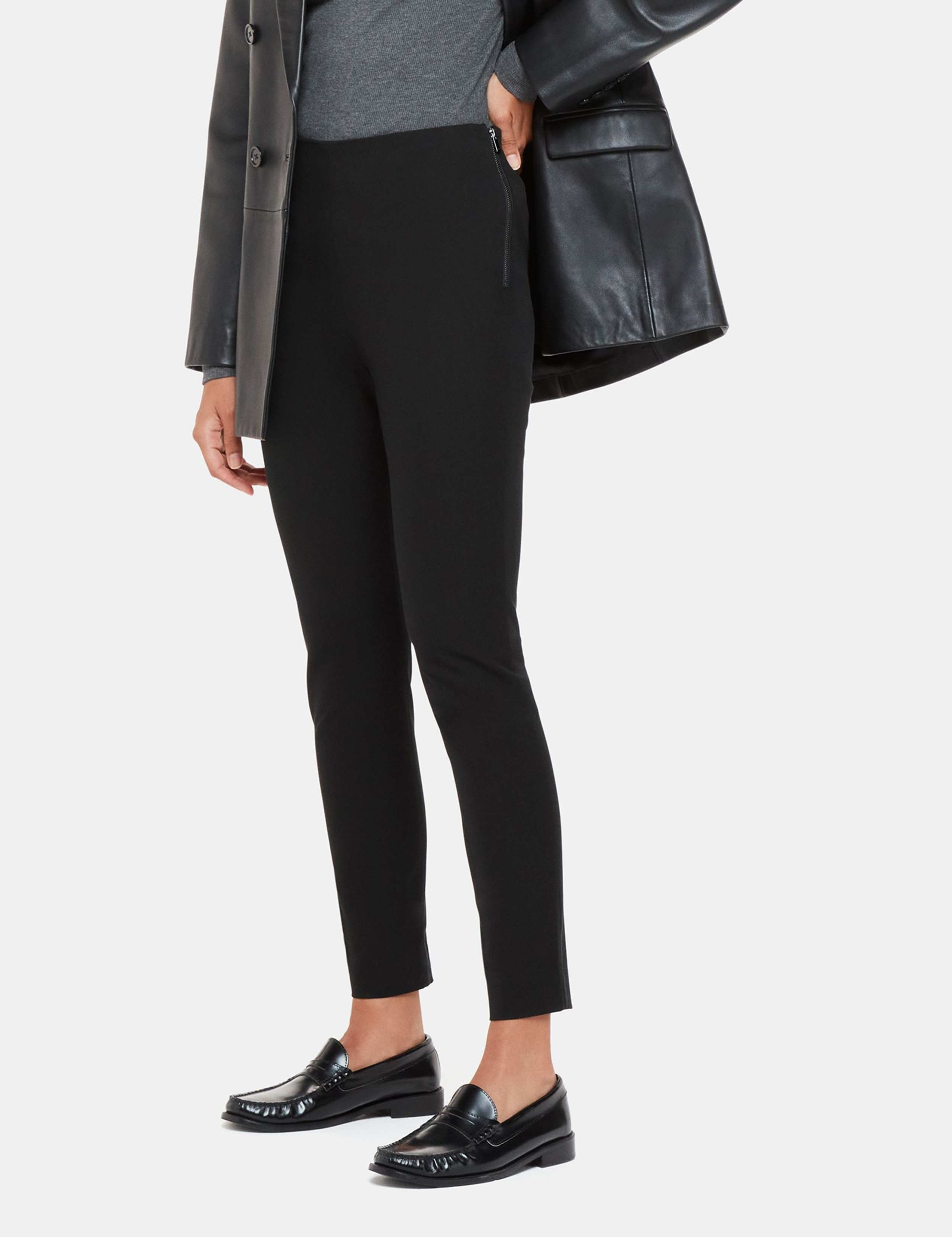 Cotton Rich Skinny Ankle Grazer Trousers 4 of 4