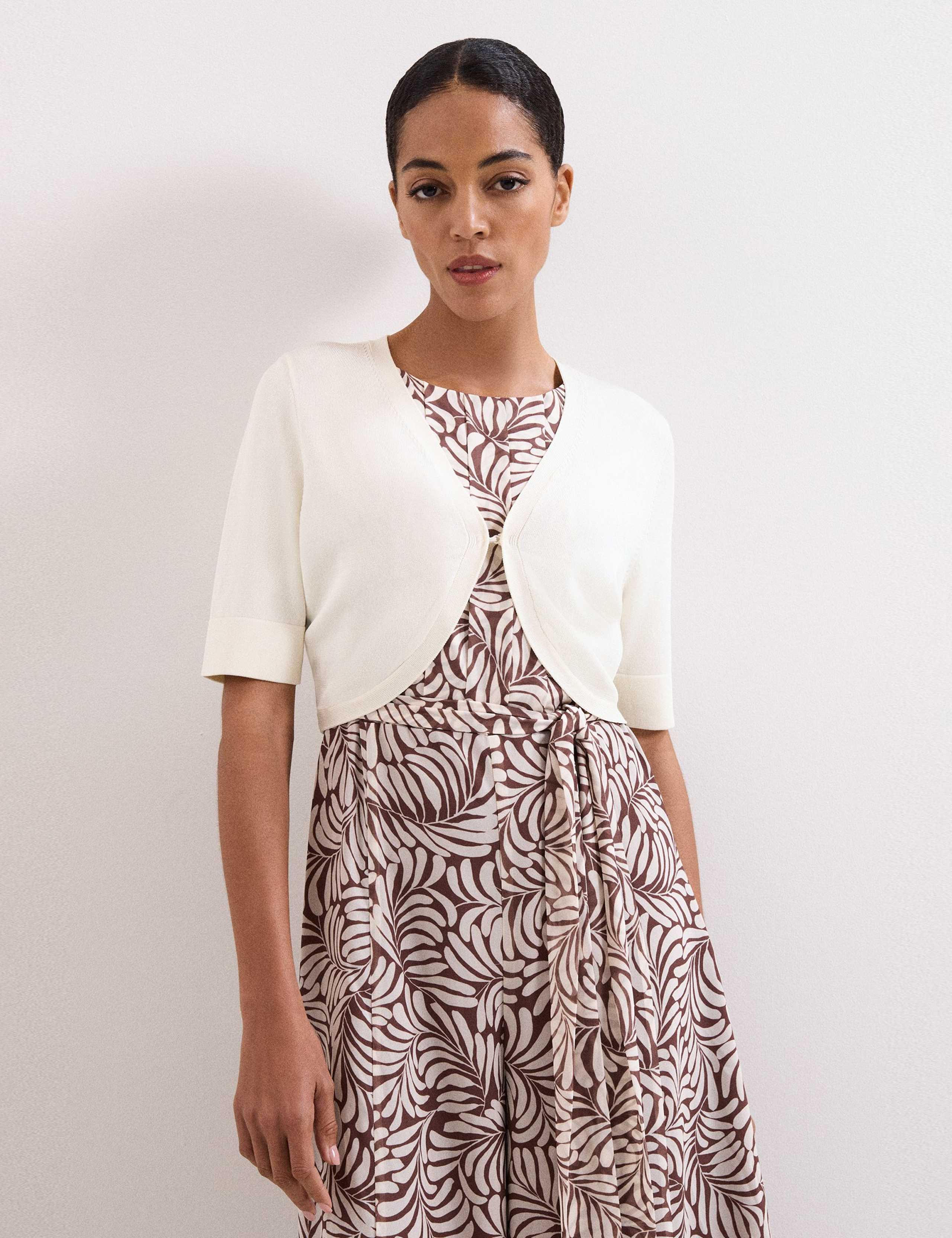 Cropped Cardigan 1 of 6