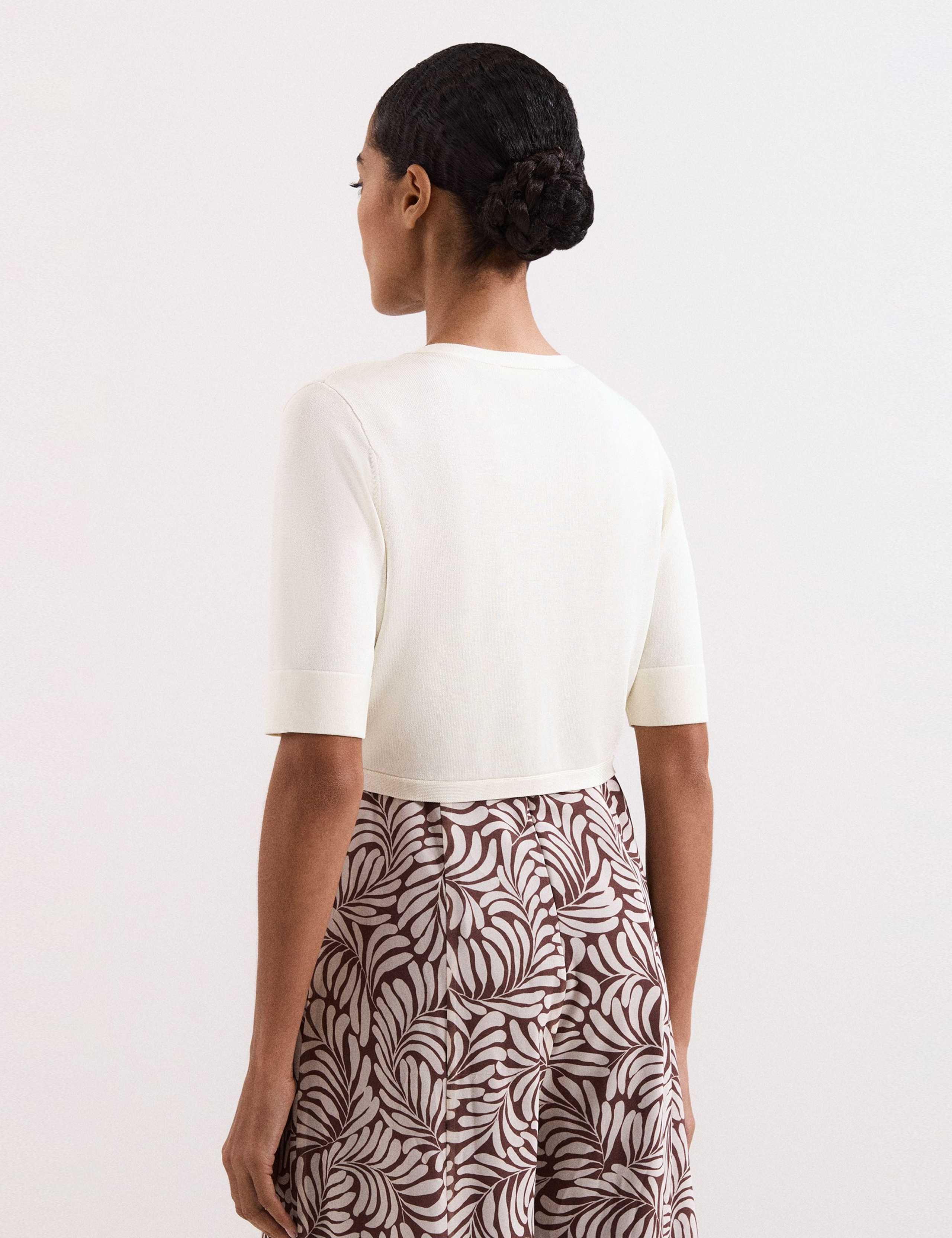 Cropped Cardigan 4 of 6