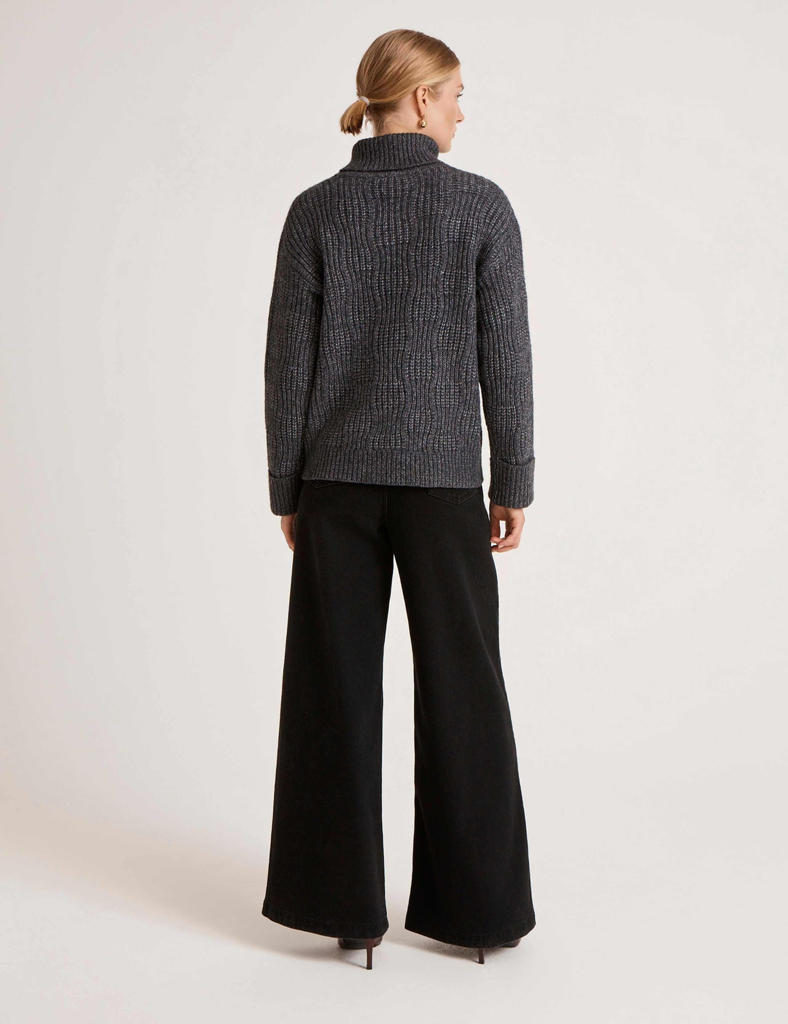 Textured Roll Neck Jumper 5 of 5