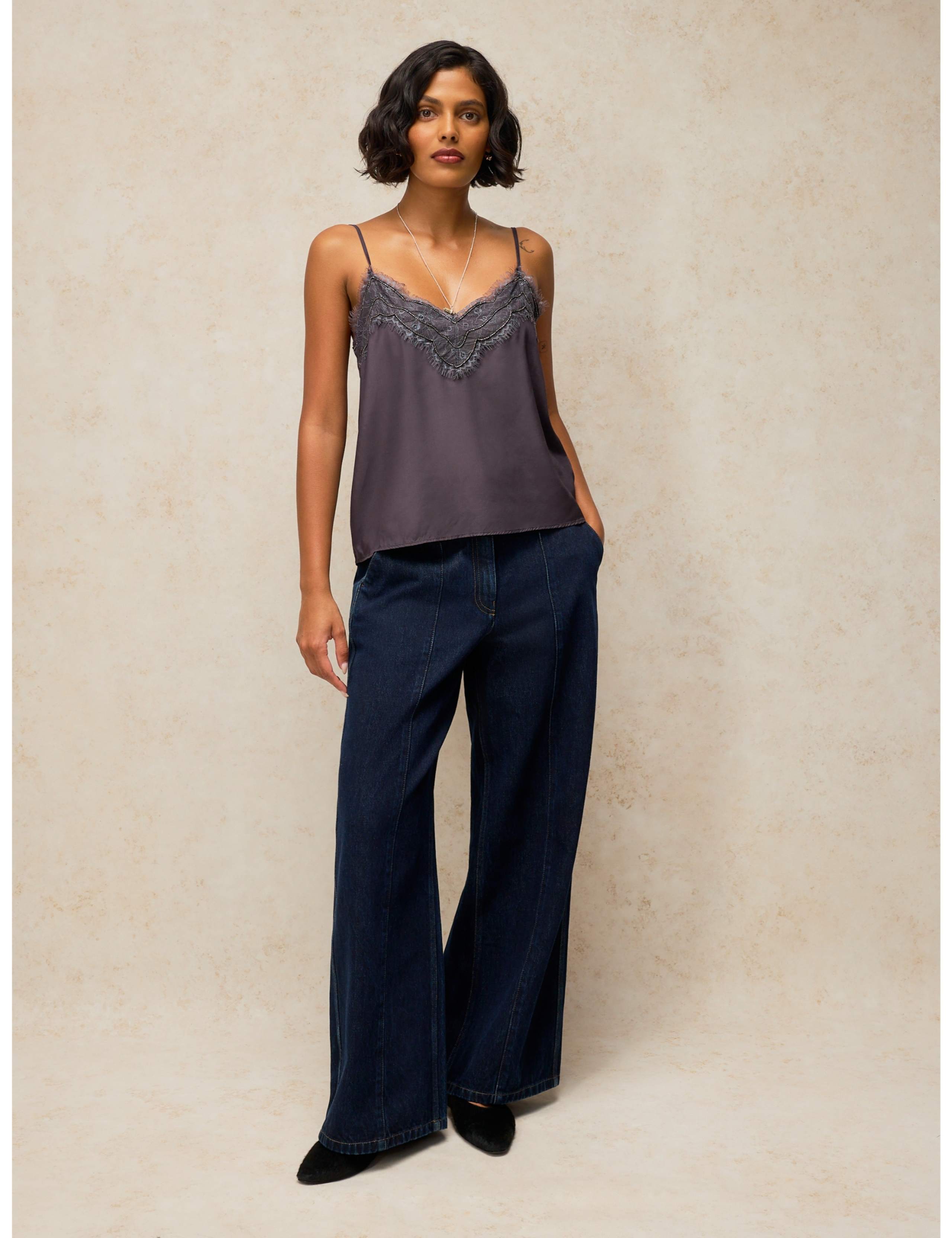 Ines Embellished V Neck Strappy Vest 5 of 7