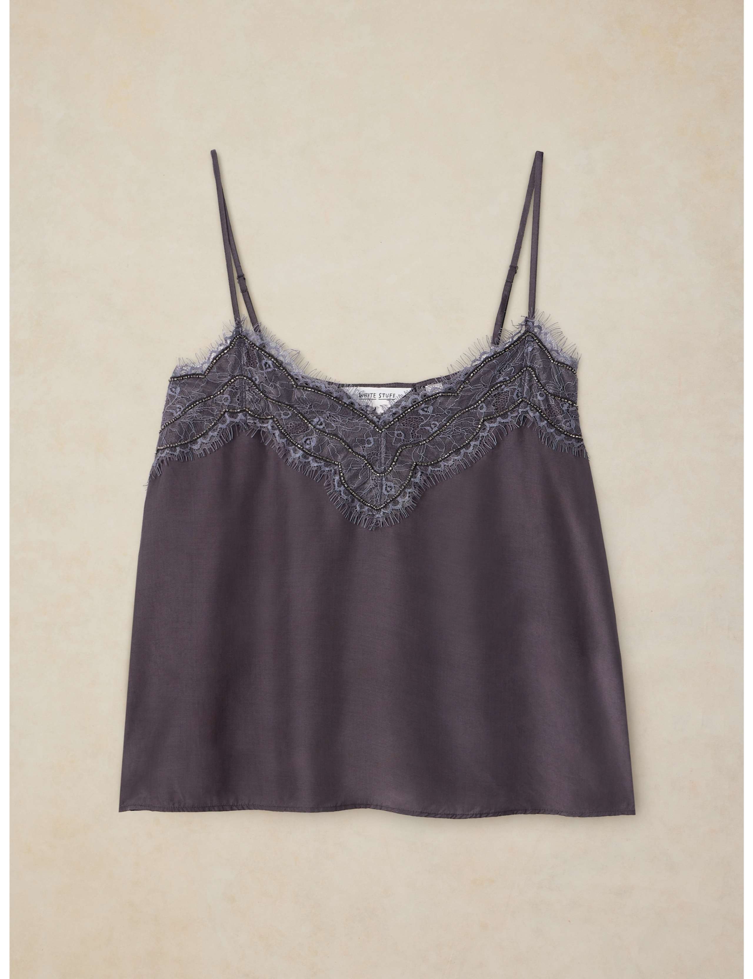 Ines Embellished V Neck Strappy Vest 2 of 7