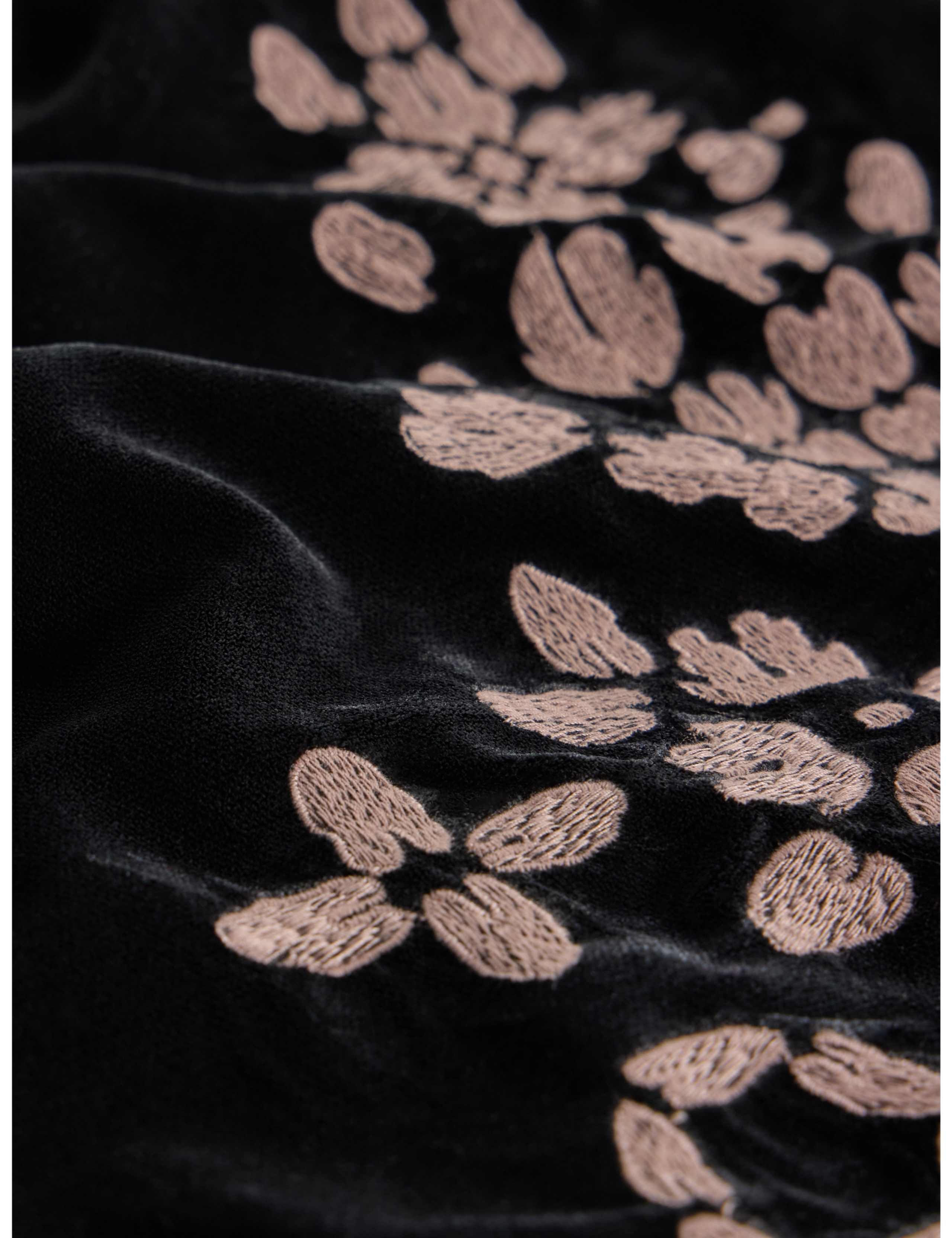 Kai Velvet Embroidered Top 7 of 7