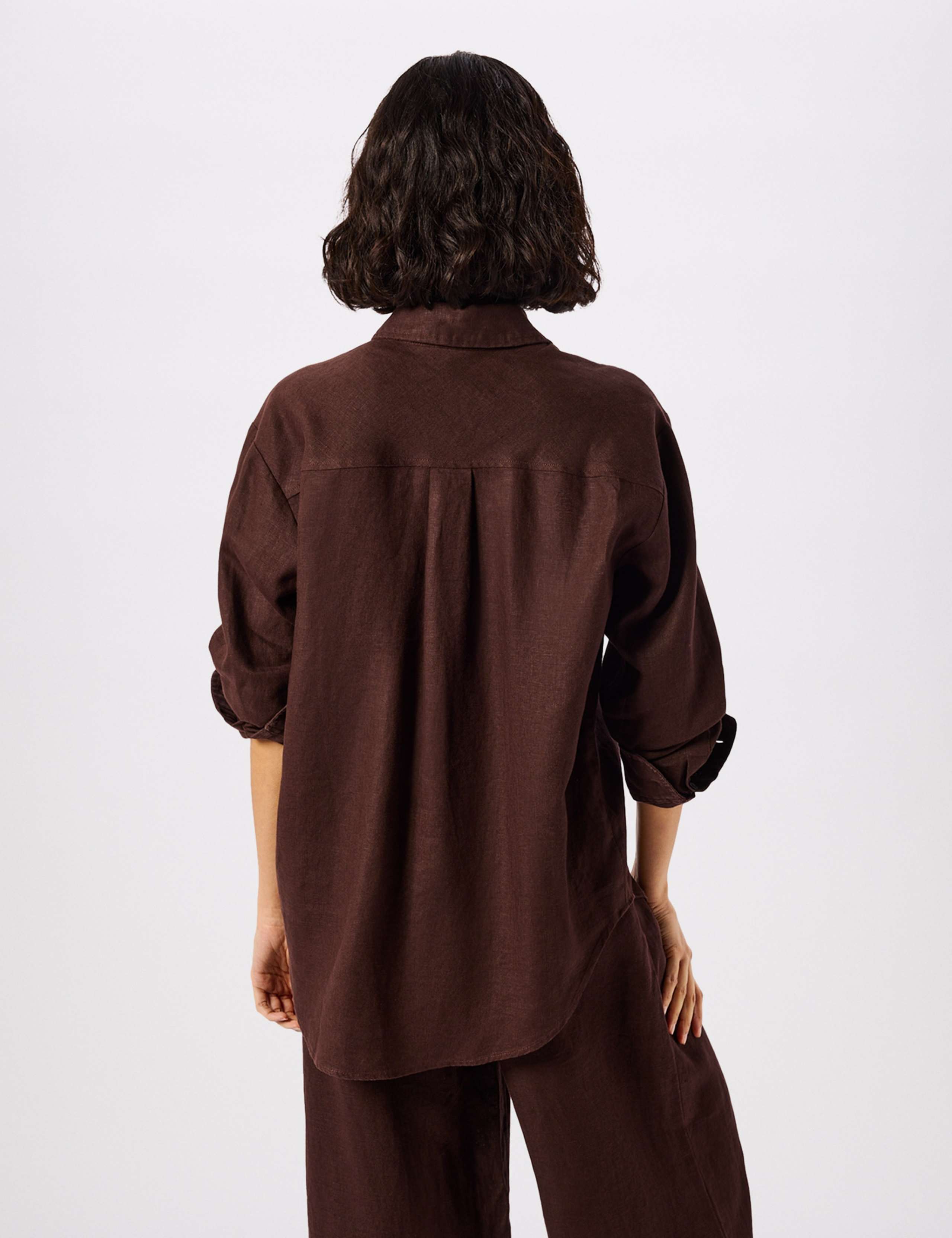 Pure Linen Collared Relaxed Shirt 3 of 5