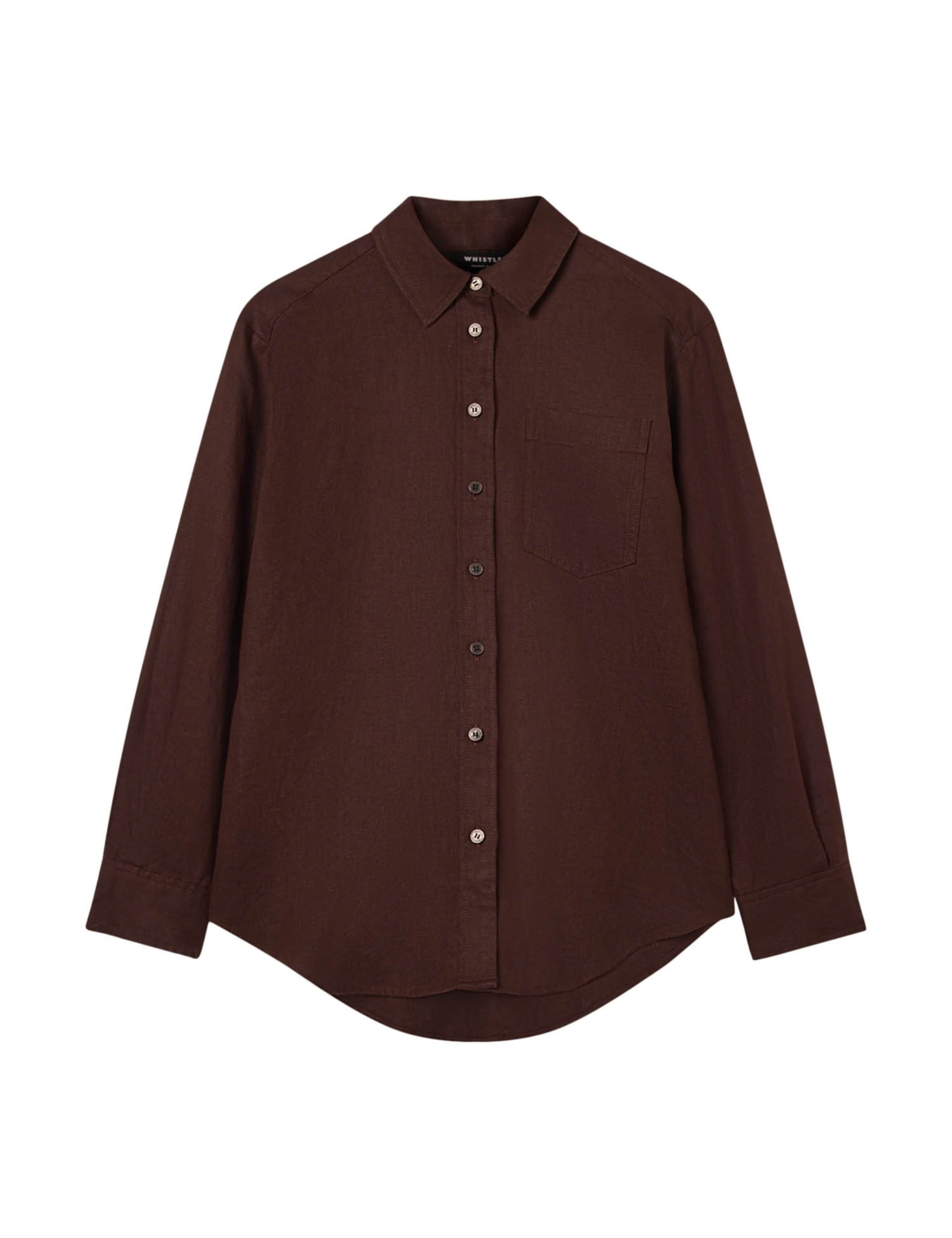 Pure Linen Collared Relaxed Shirt 2 of 5