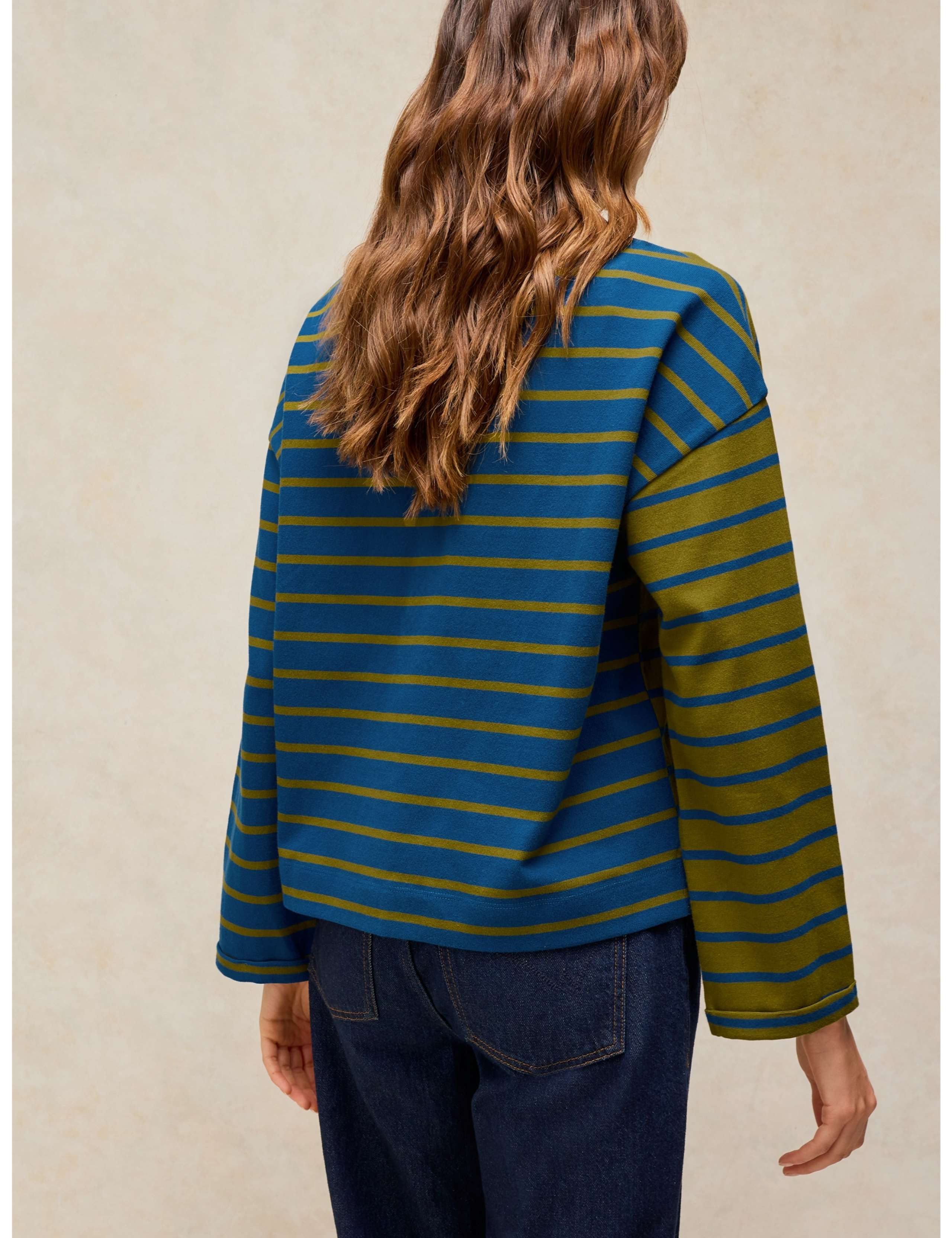 Kim Pure Cotton Striped T-Shirt 3 of 6