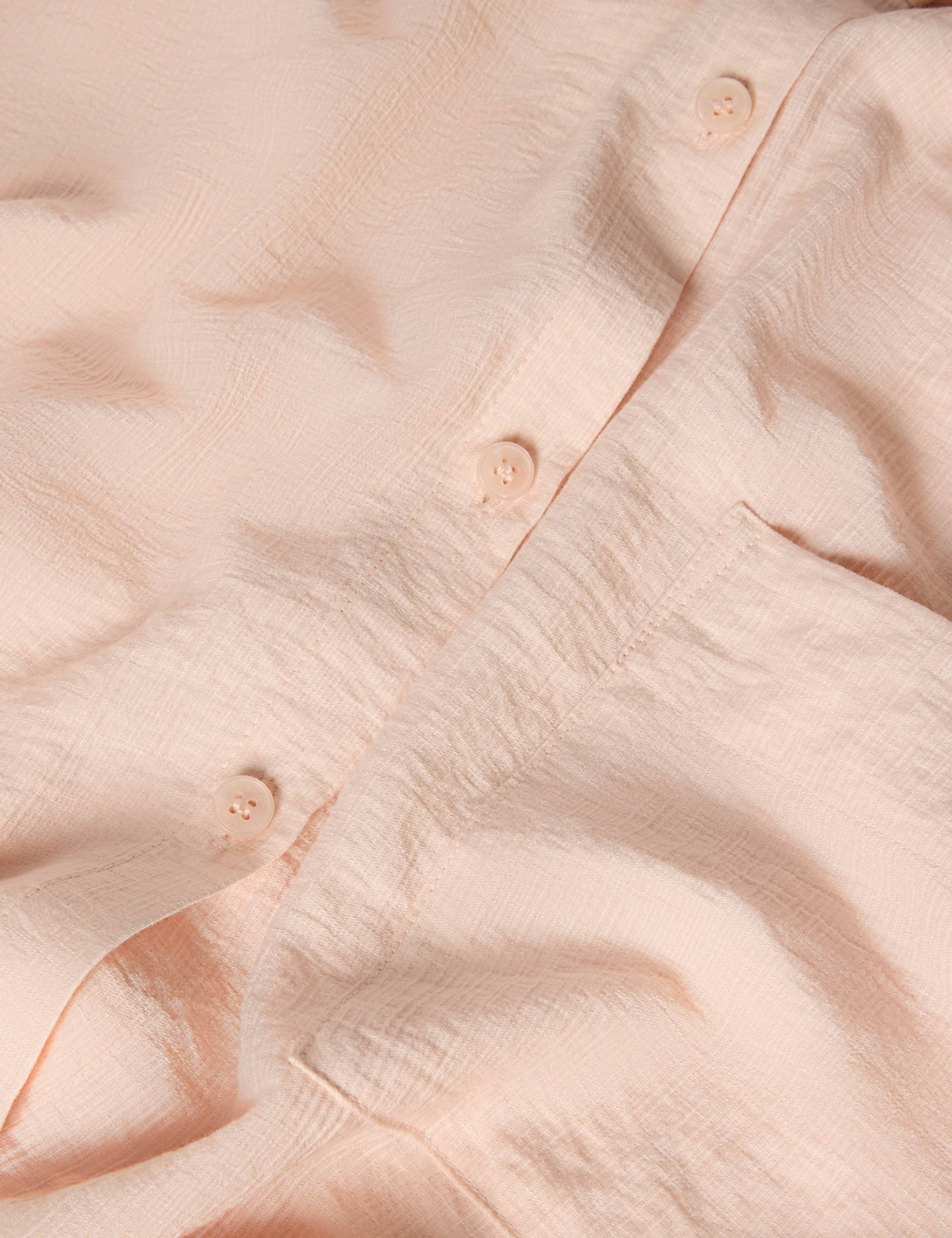Cupro Textured Relaxed Shirt 6 of 6