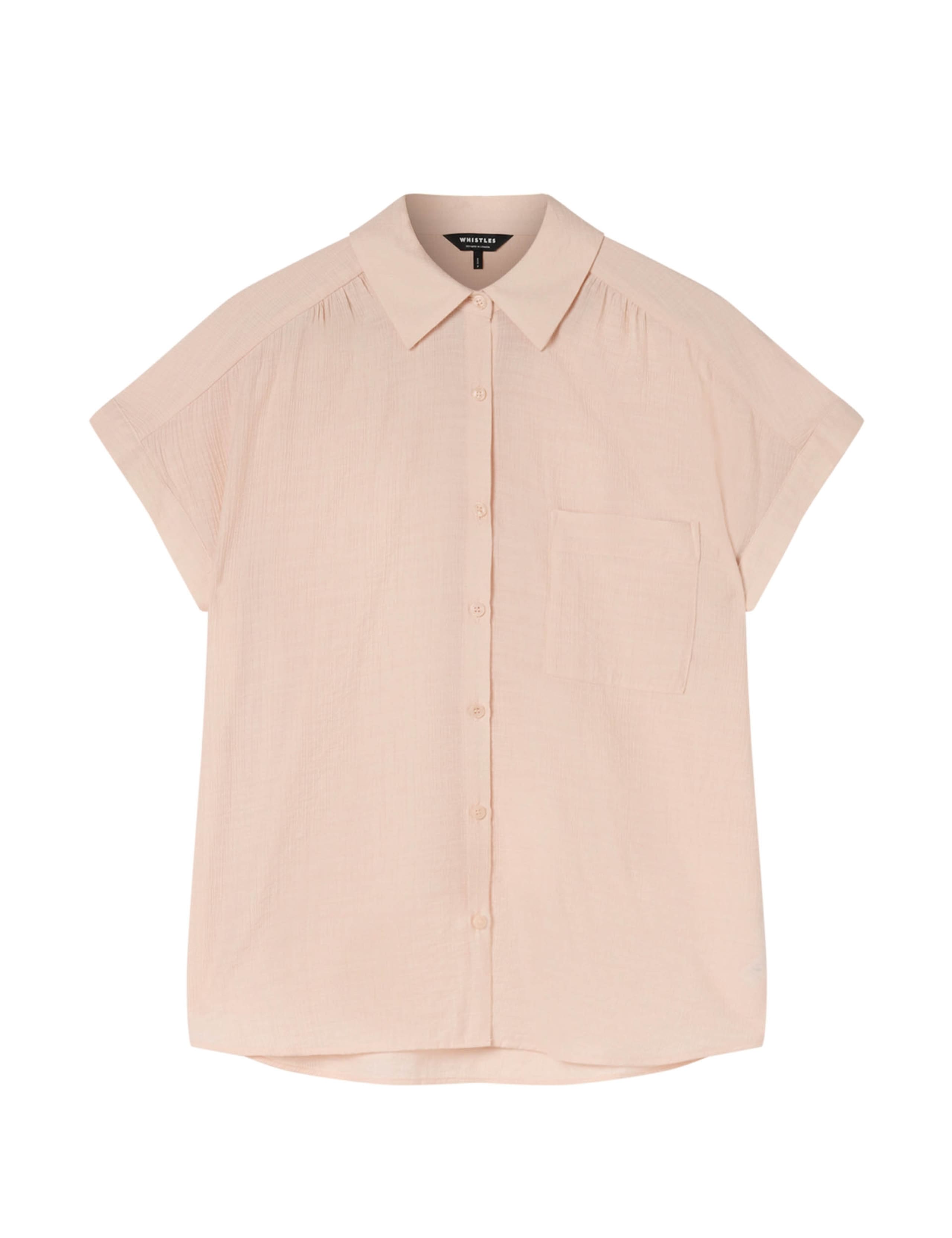 Cupro Textured Relaxed Shirt 2 of 6