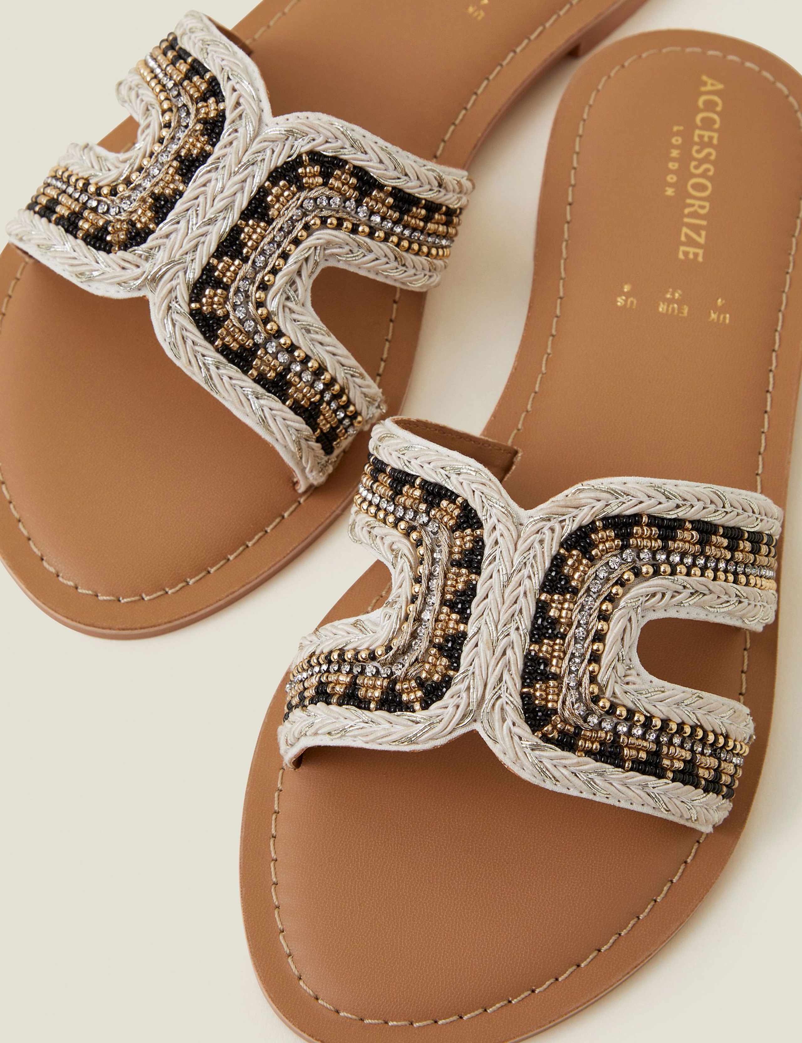 Embellished Flat Sliders 4 of 4
