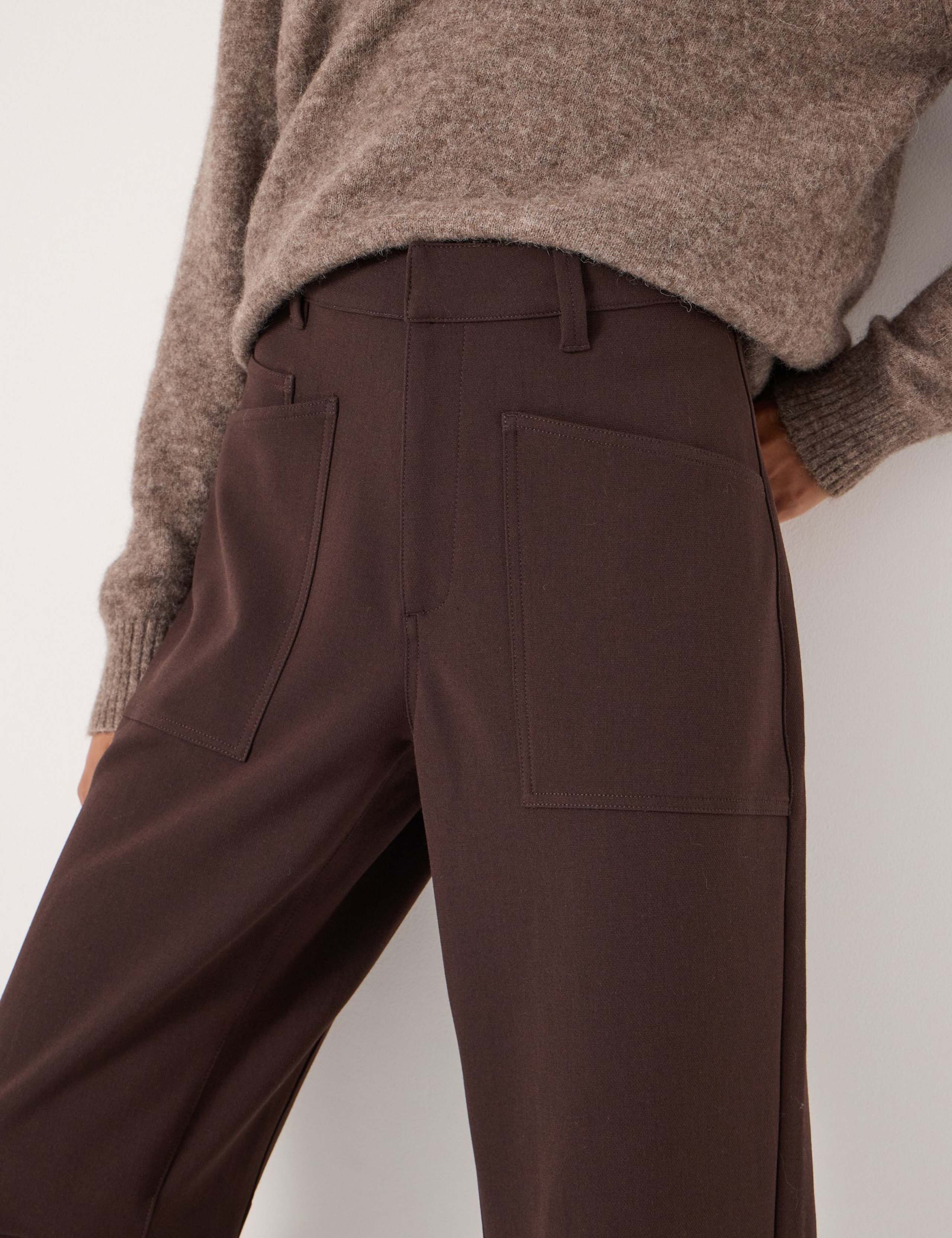 Barrel Leg Tailored Trousers 4 of 4