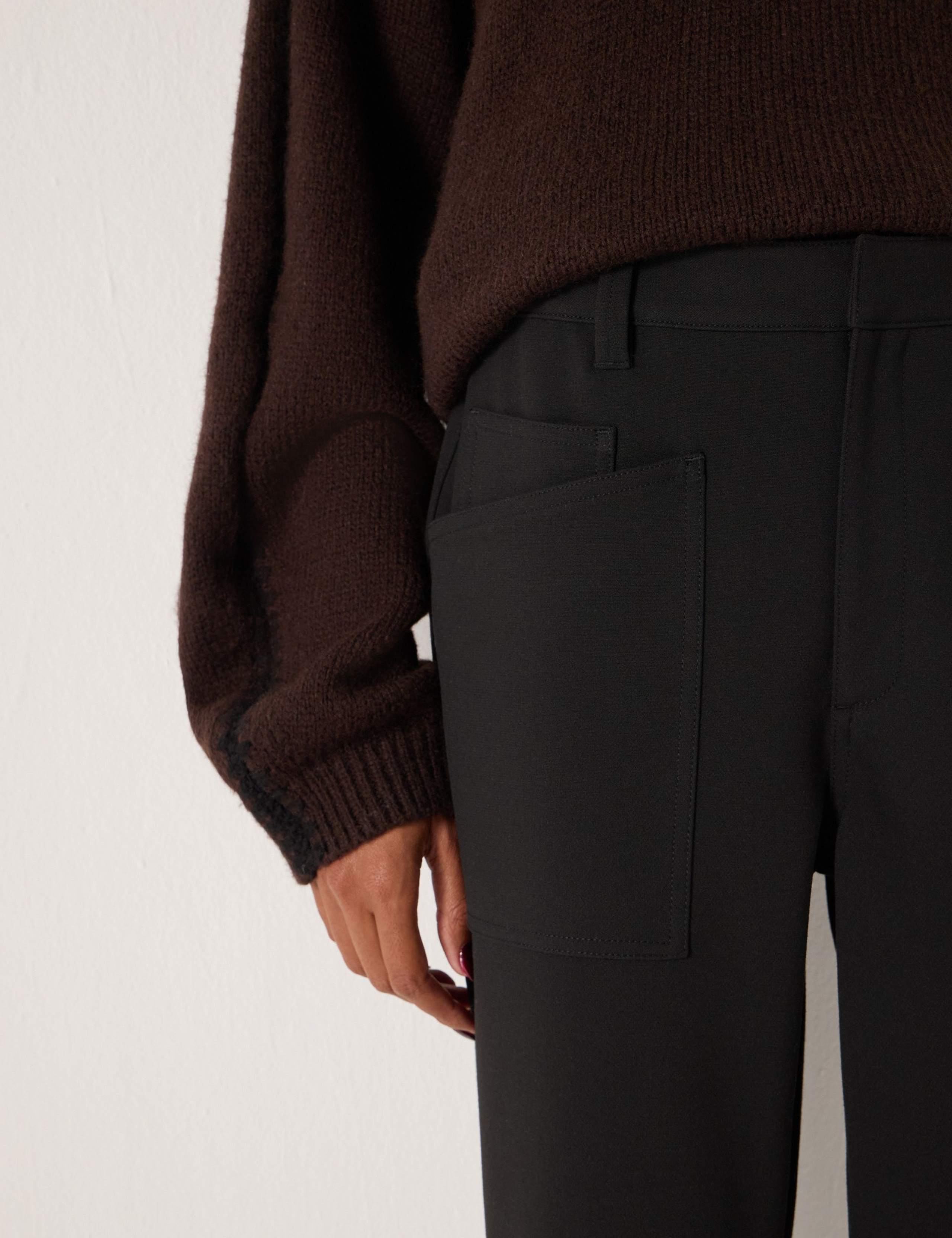Barrel Leg Tailored Trousers 3 of 5