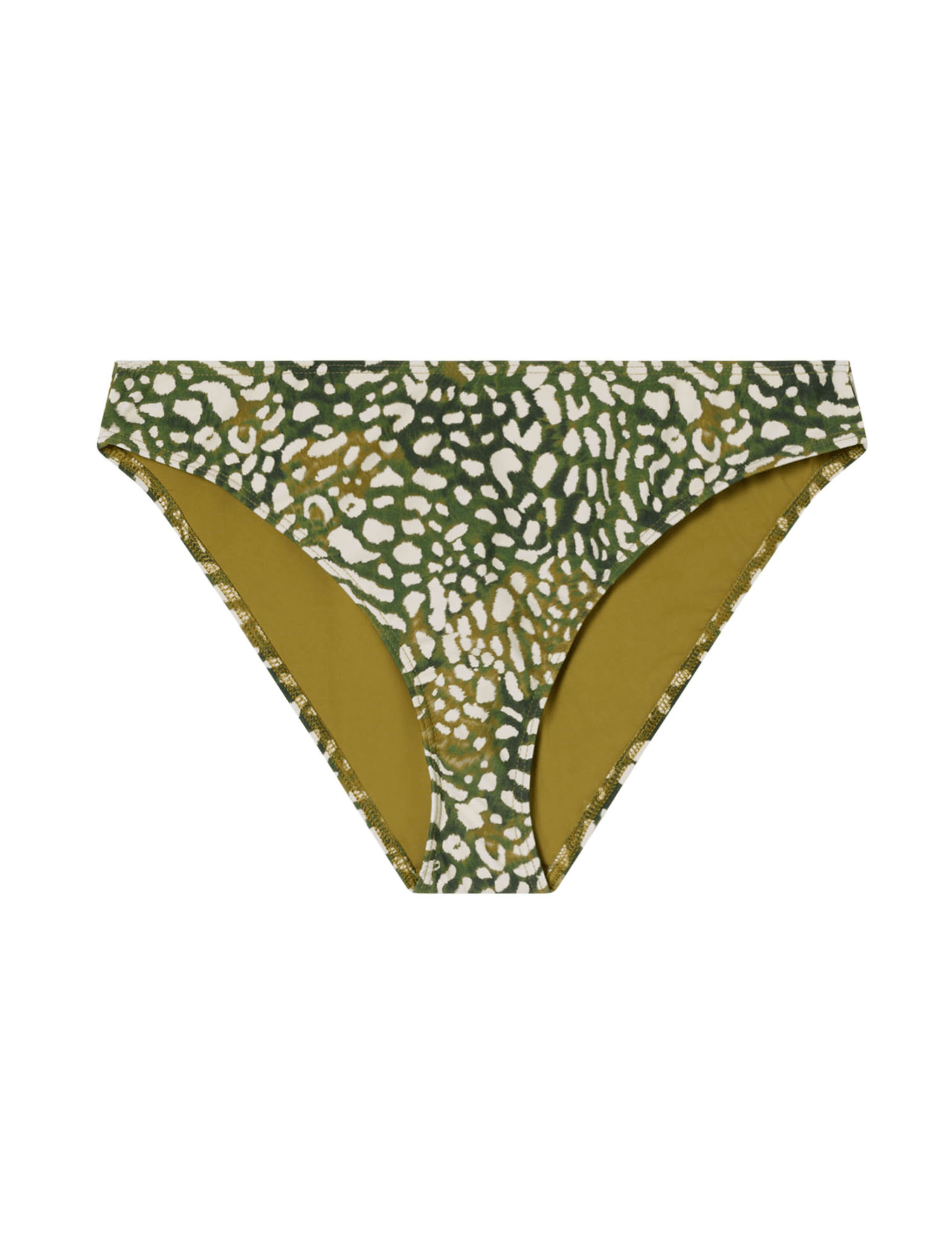 Animal Print High Leg Bikini Bottoms 2 of 4