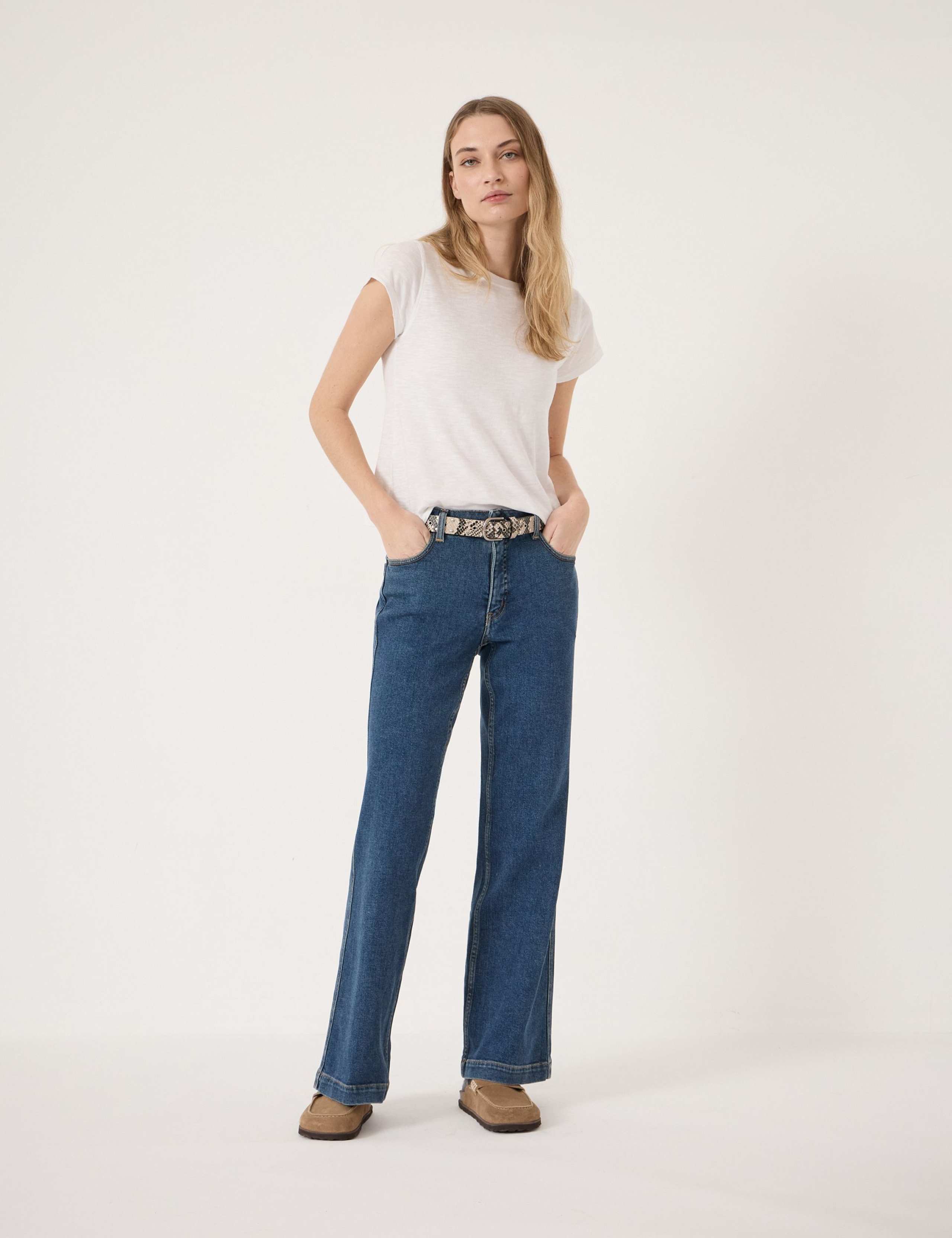 Mid Rise Bootcut Jeans 3 of 5