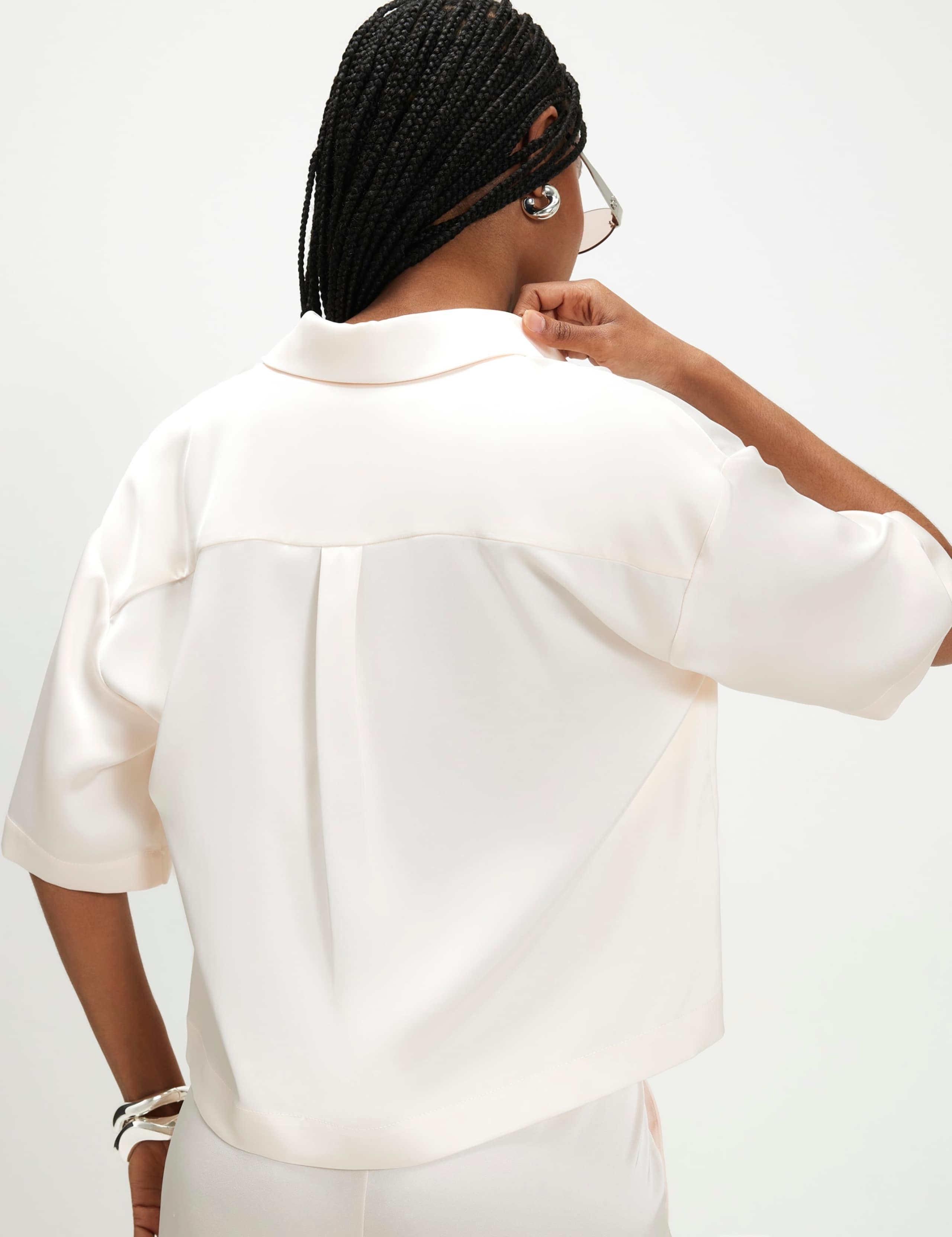 Satin Polo Shirt 5 of 6
