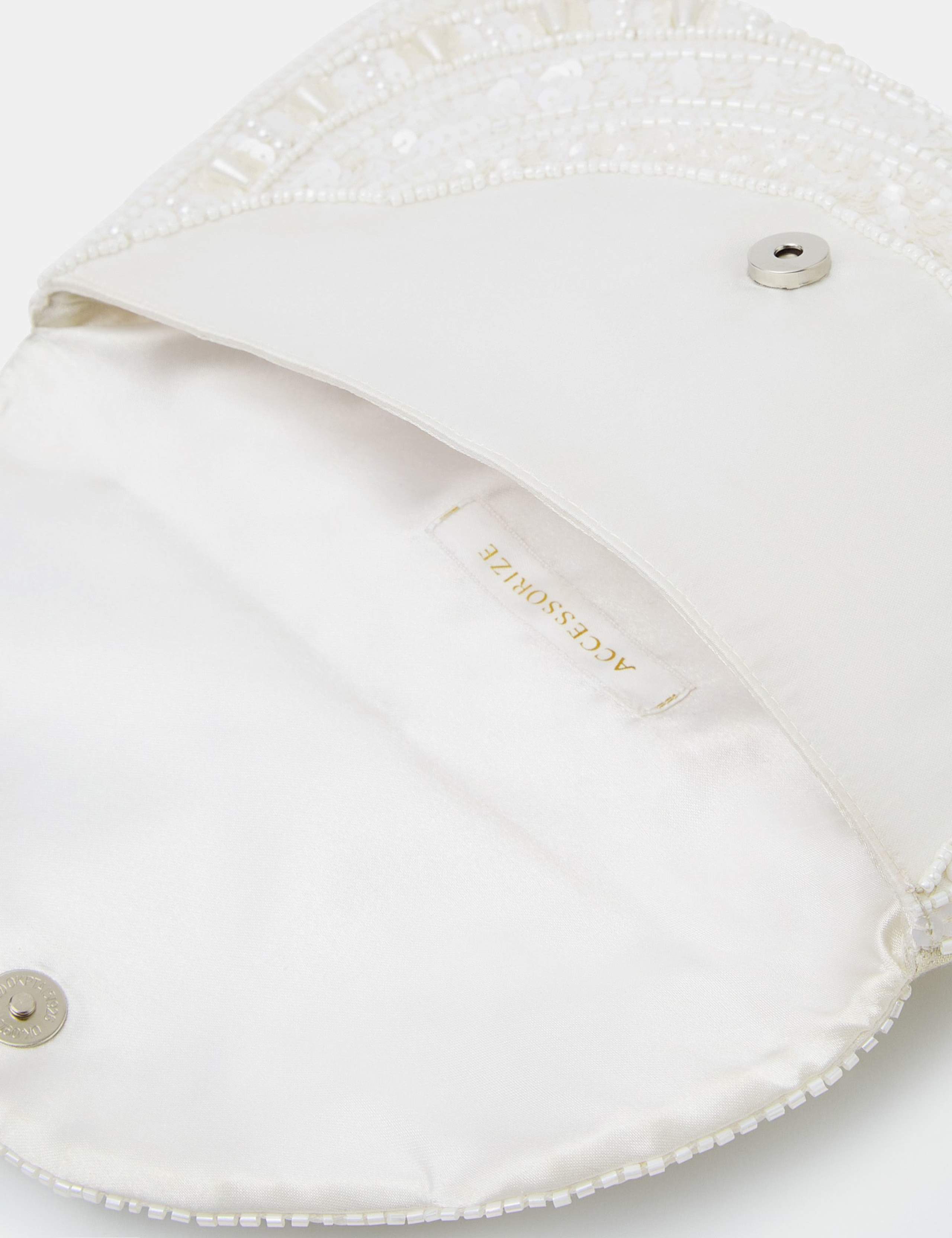 Beaded Embellished Clutch Bag 2 of 3