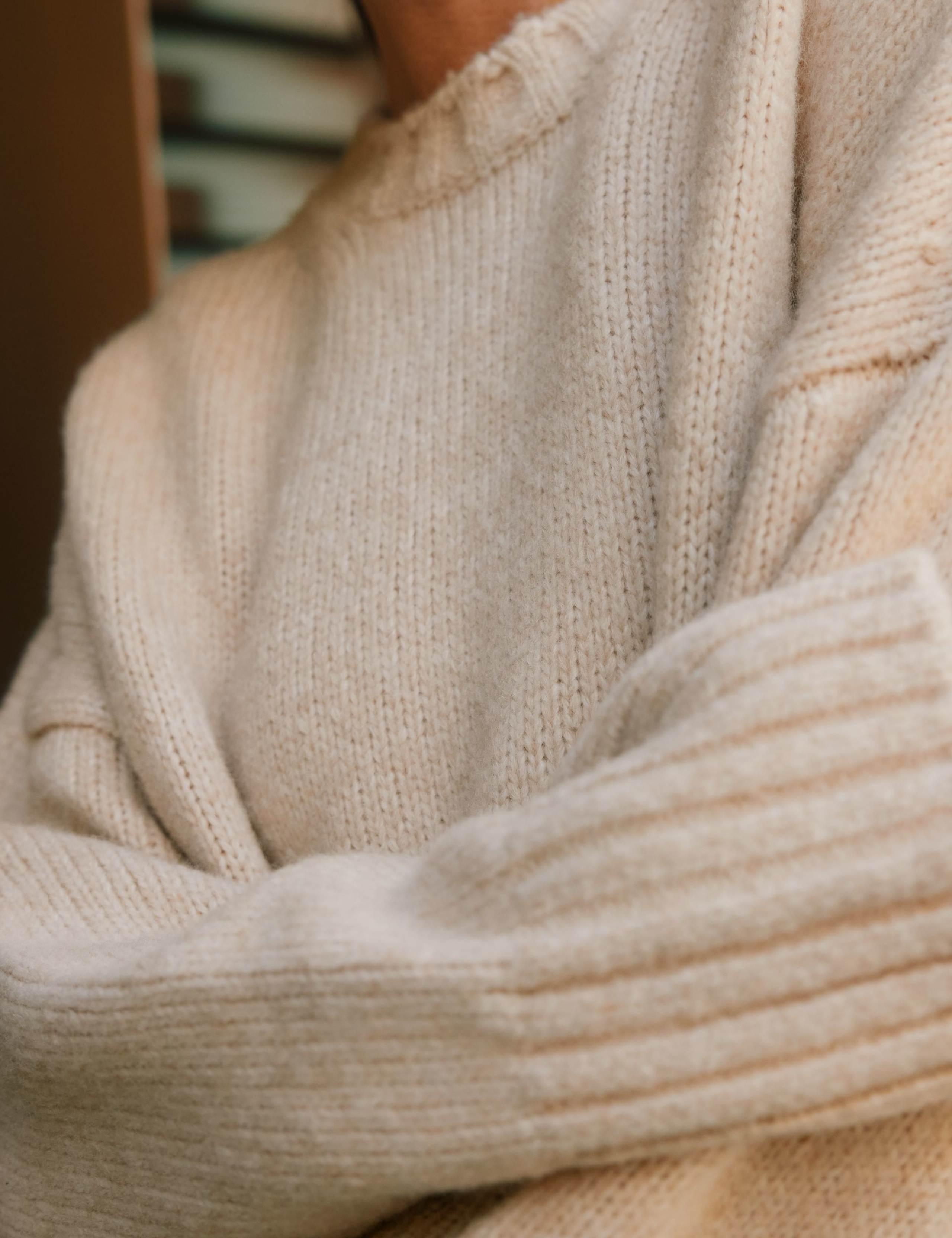 Wool Blend Crew Neck Jumper 4 of 4