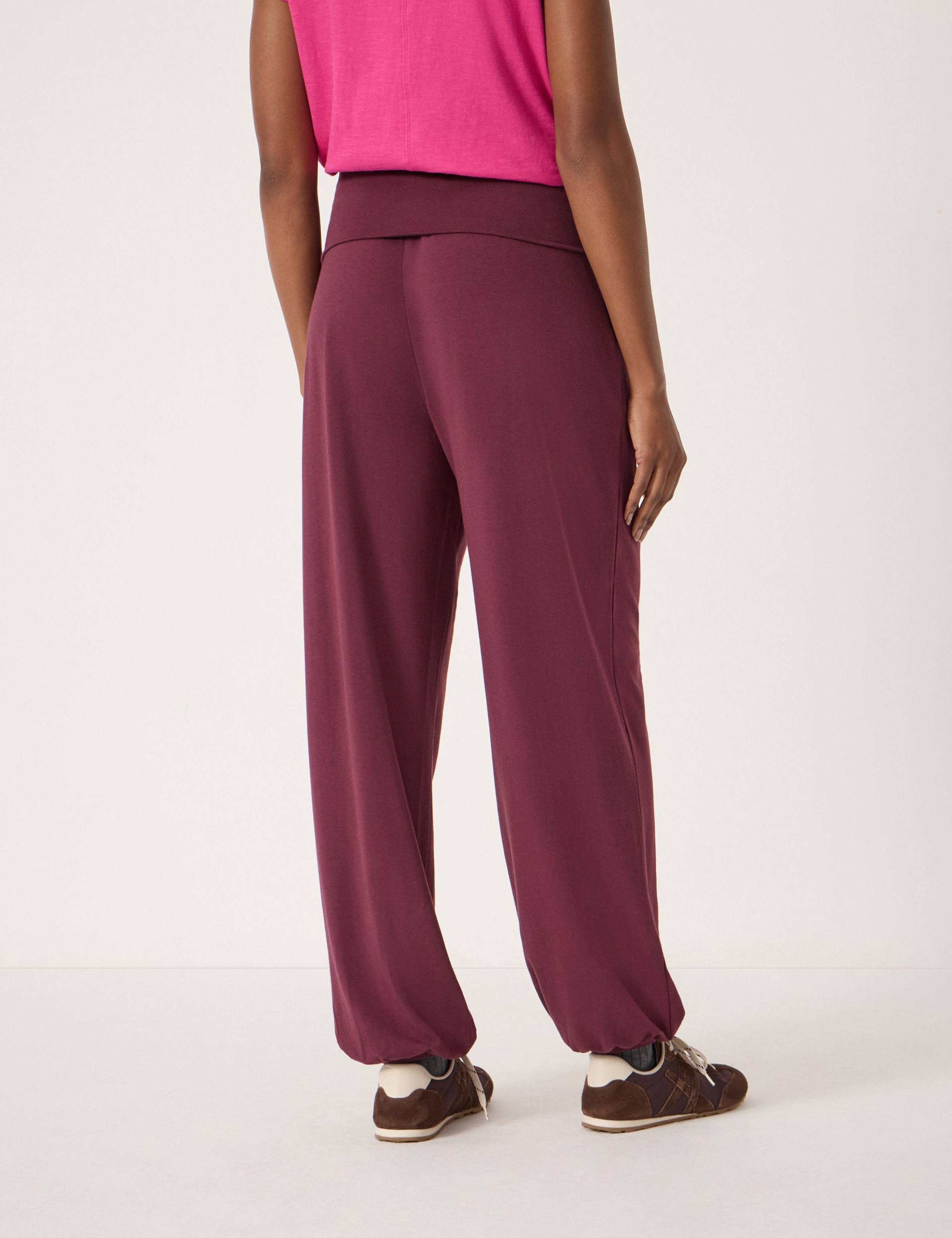 Cotton Blend Relaxed Joggers 4 of 5