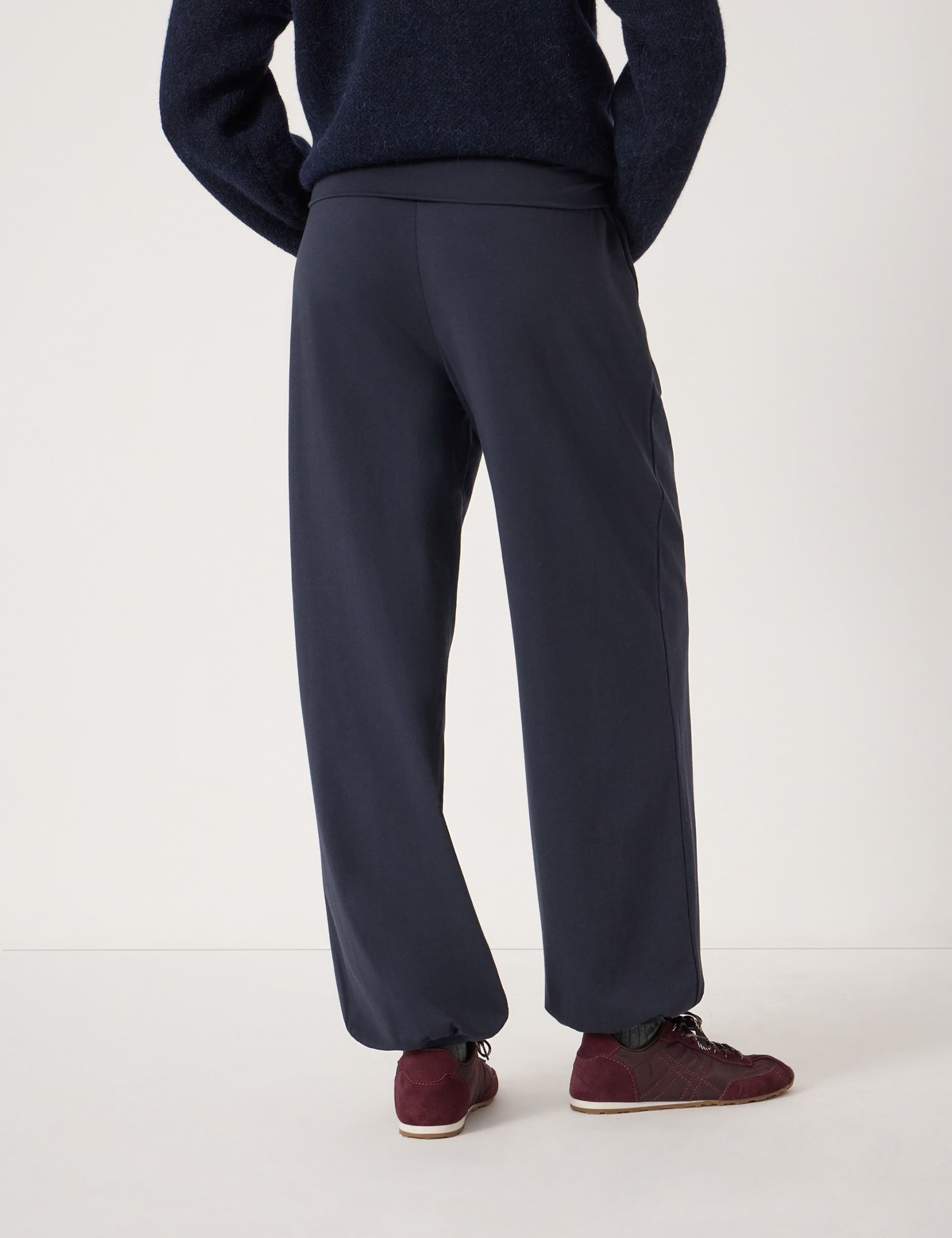 Cotton Blend Relaxed Joggers 4 of 5