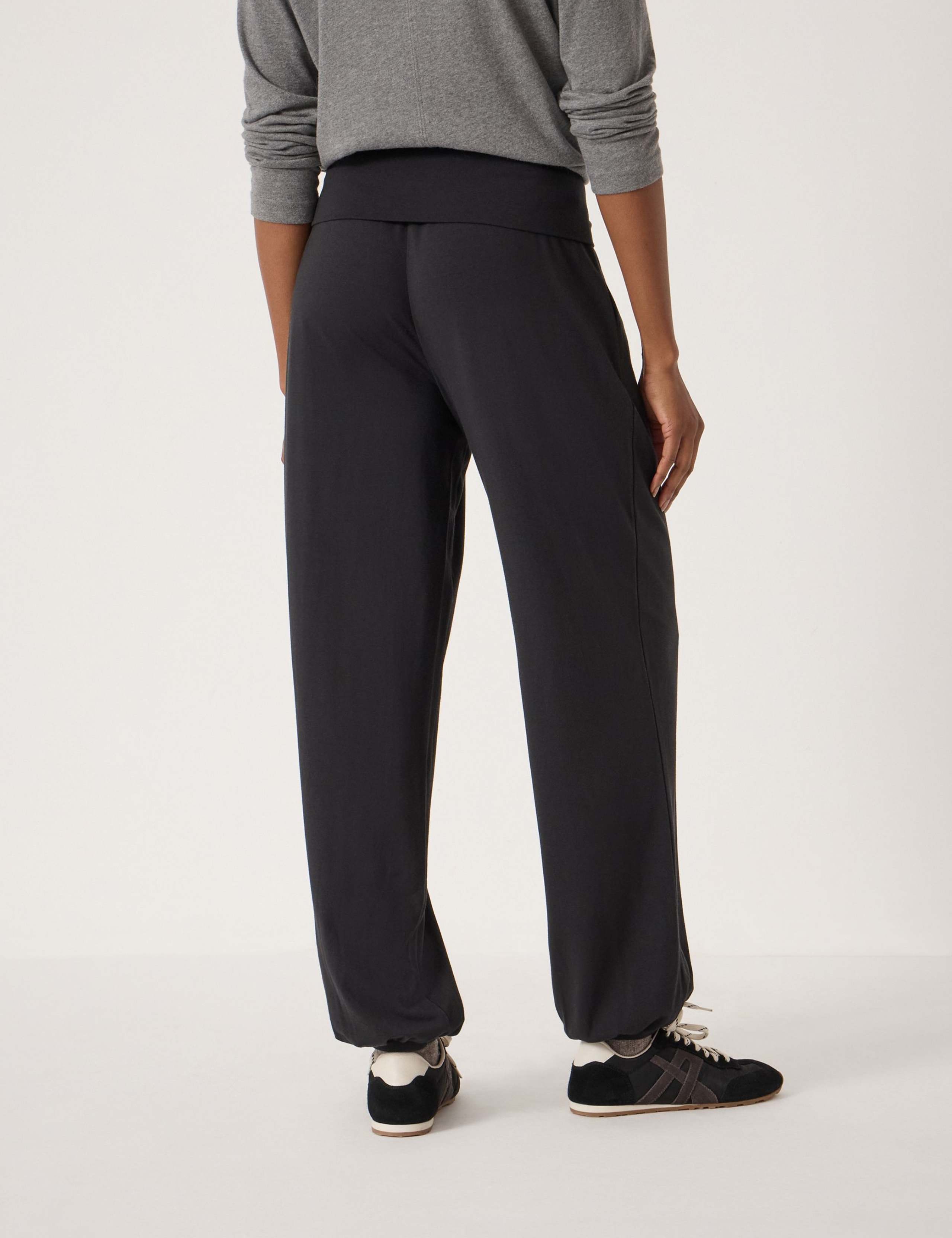 Cotton Blend Relaxed Joggers 4 of 5