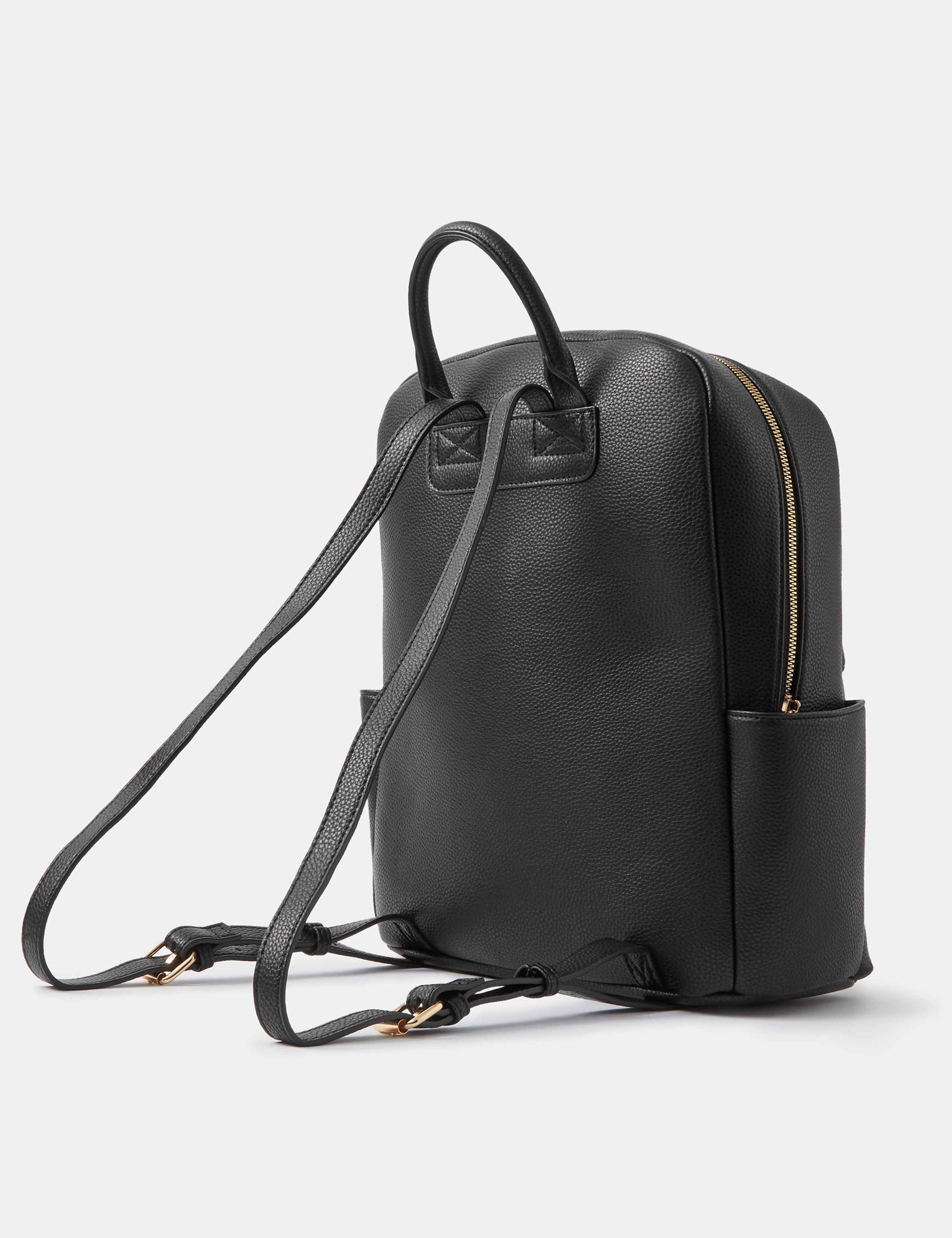 Faux Leather Backpack 2 of 6