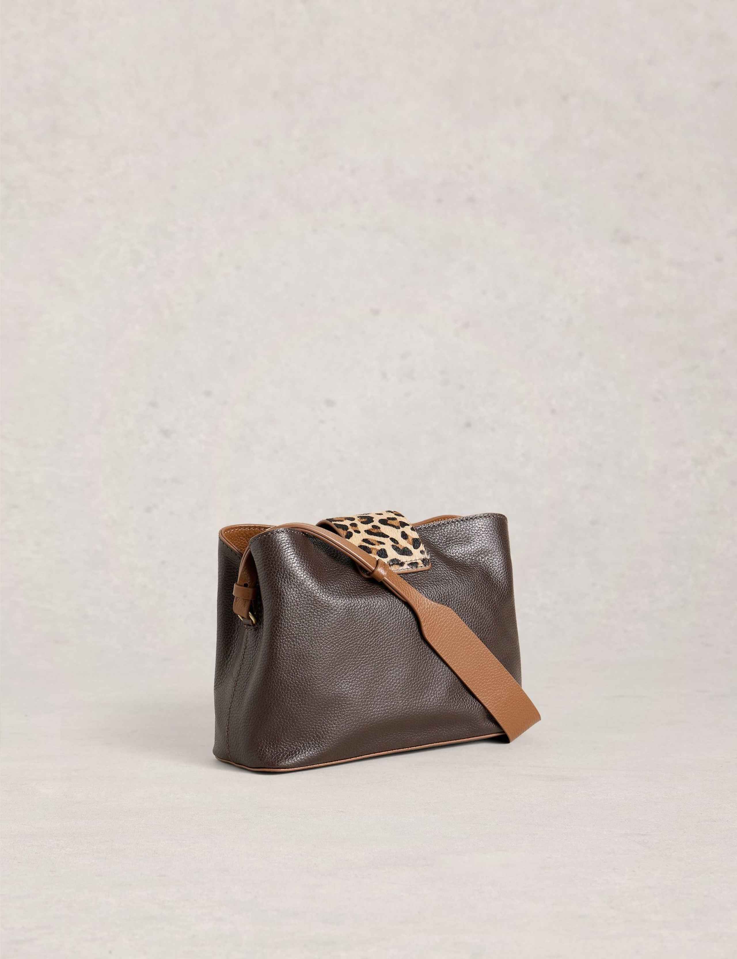 Leather Cross Body Bag 2 of 4