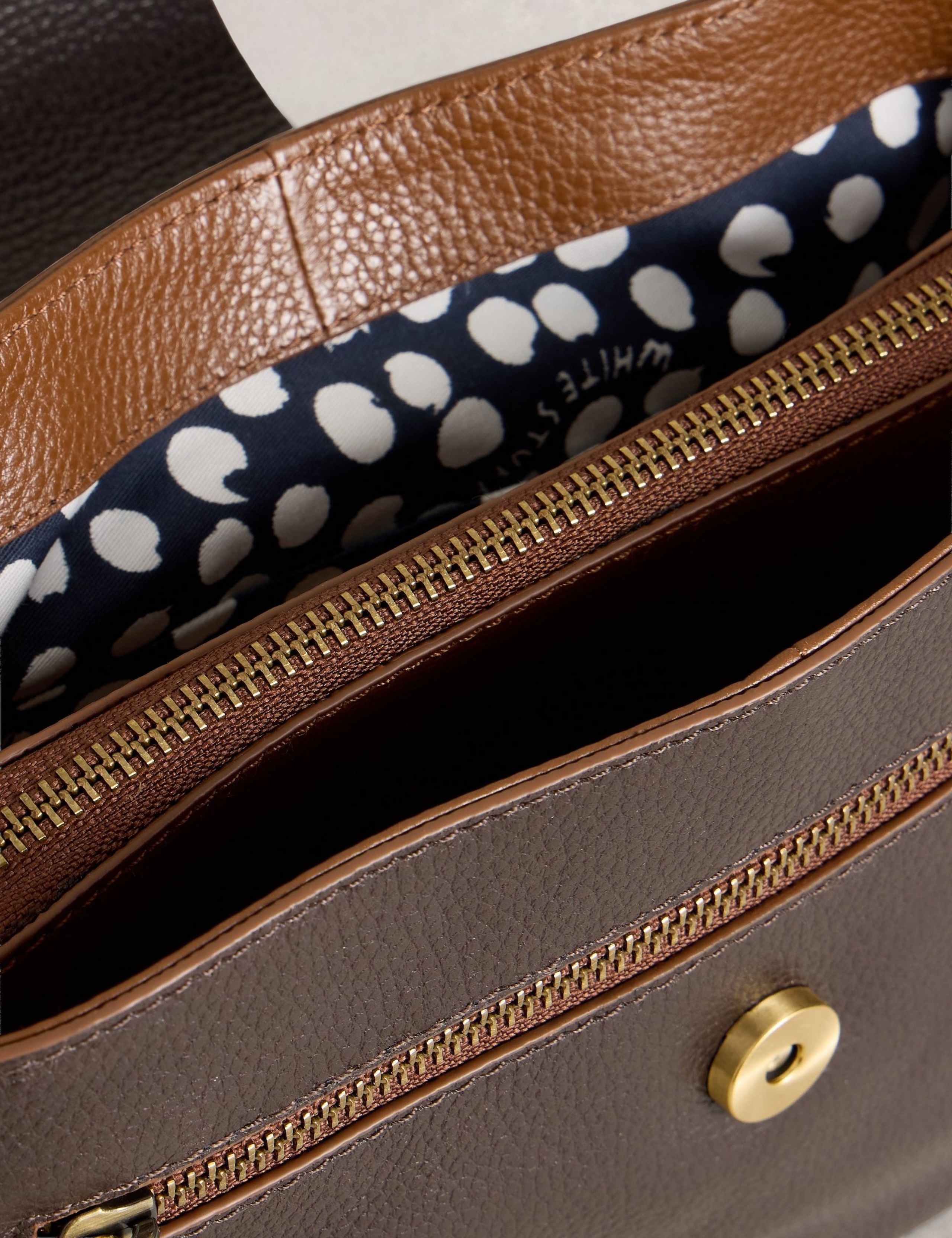 Leather Cross Body Bag 3 of 4