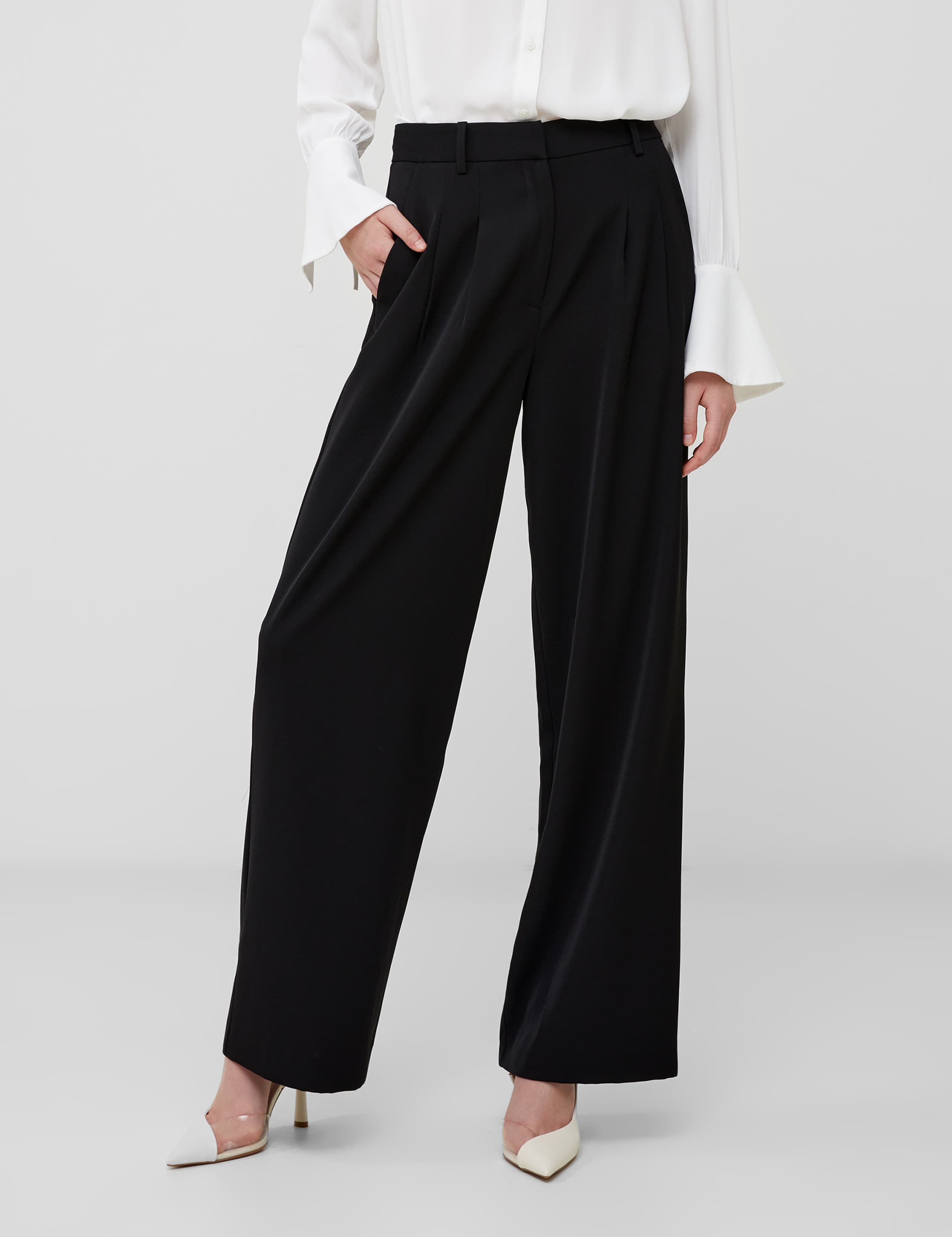Wide Leg Trousers 1 of 3